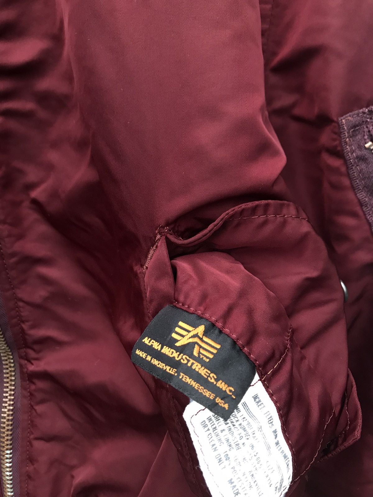 Alpha Industries Rare Vintage Alpha Industries Ma1 Bombers Military Jacket Size US L / EU 52-54 / 3 - 4 Thumbnail