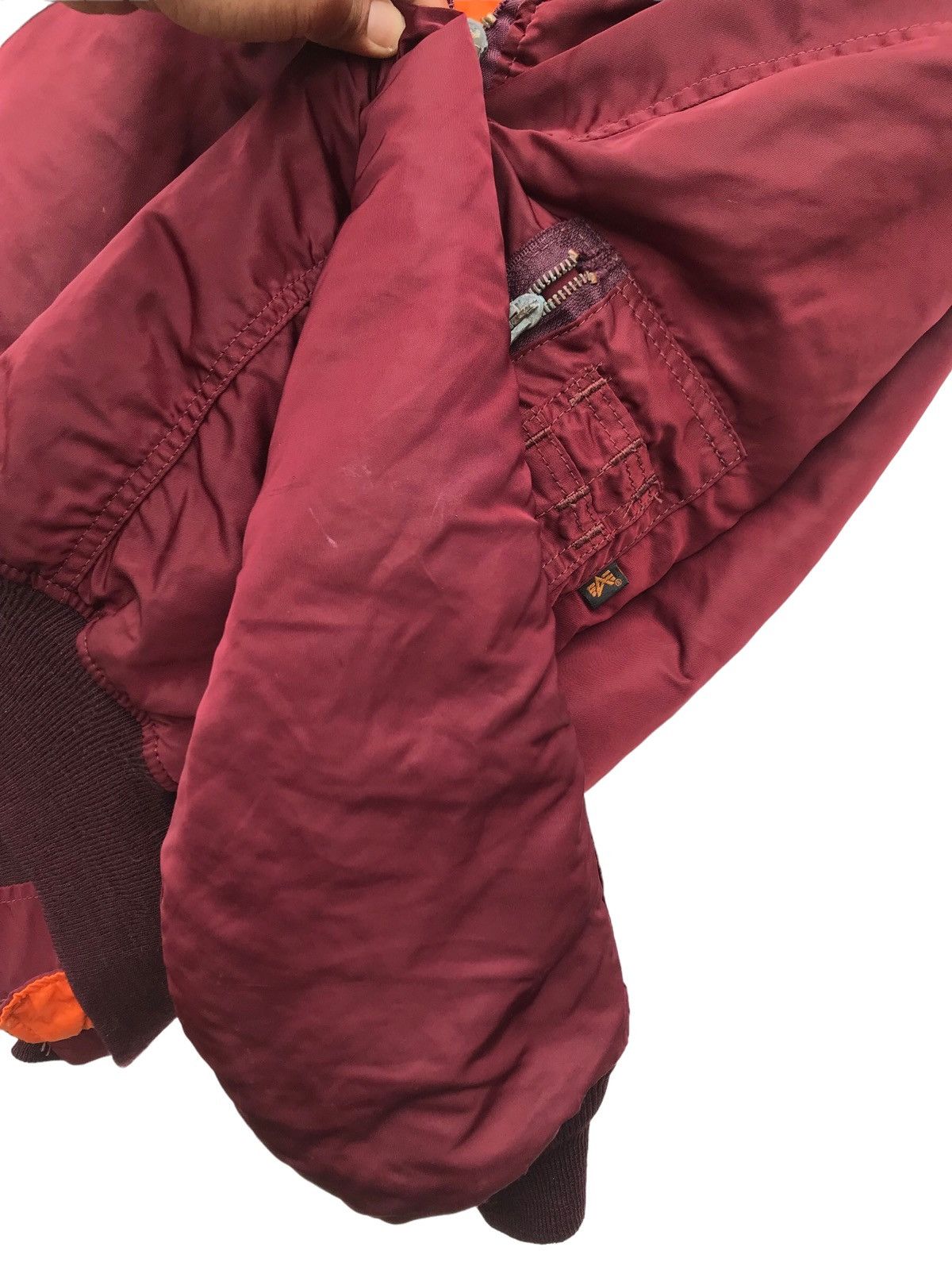 Alpha Industries Rare Vintage Alpha Industries Ma1 Bombers Military Jacket Size US L / EU 52-54 / 3 - 15 Thumbnail