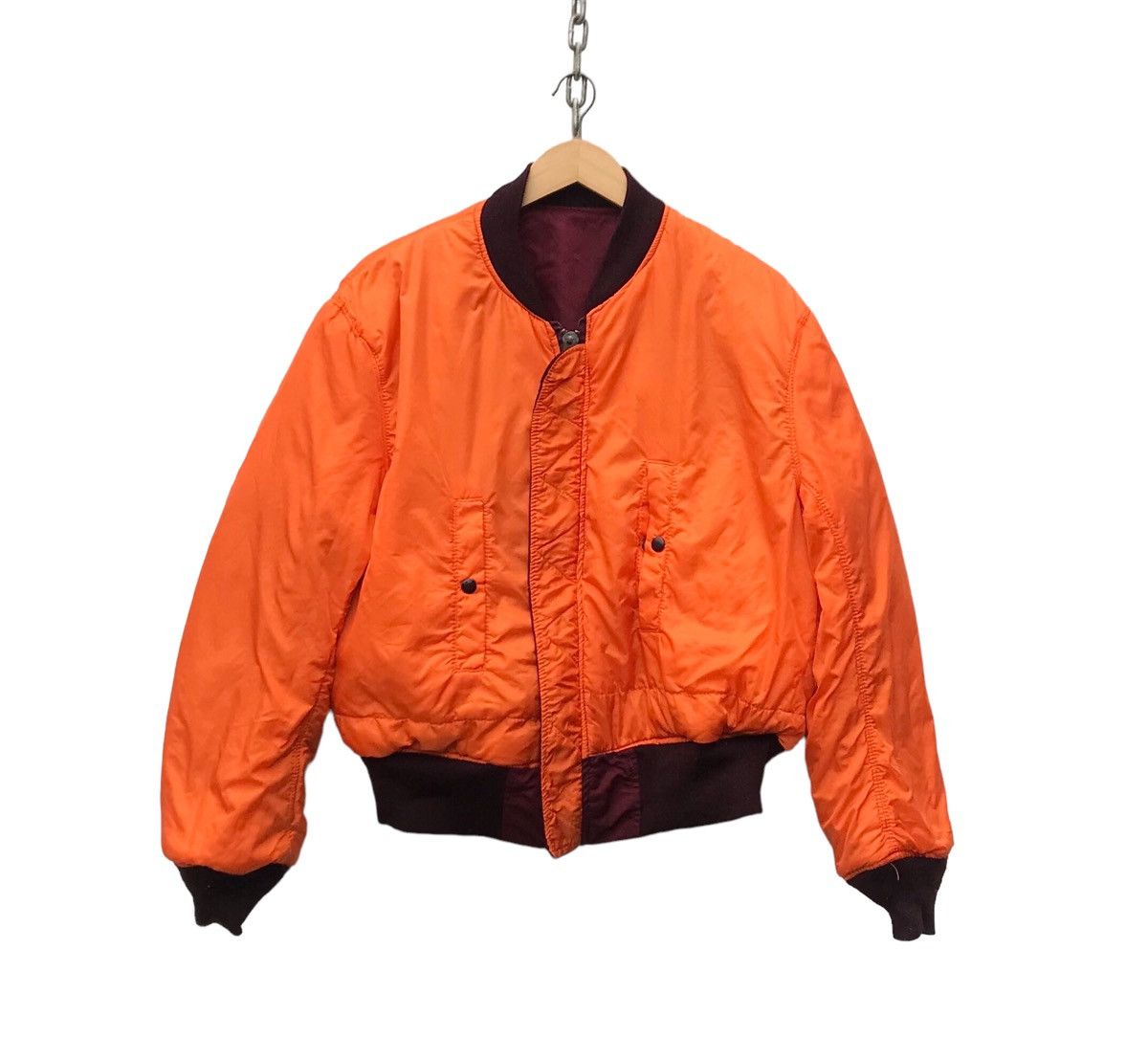 Alpha Industries Rare Vintage Alpha Industries Ma1 Bombers Military Jacket Size US L / EU 52-54 / 3 - 18 Thumbnail