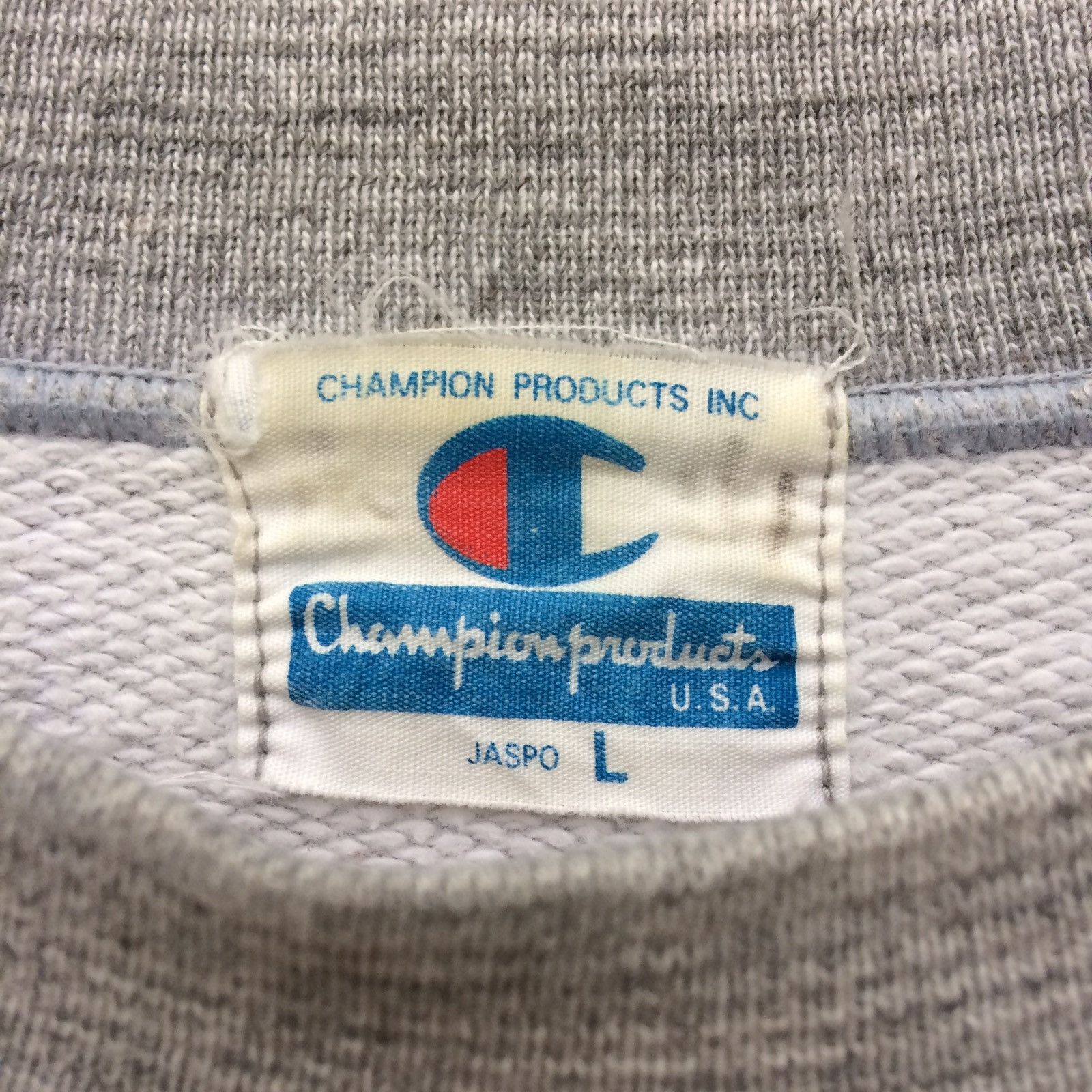 Champion Vintage Champion Big Logo Pullover Sweatshirts Size US XL / EU 56 / 4 - 3 Thumbnail