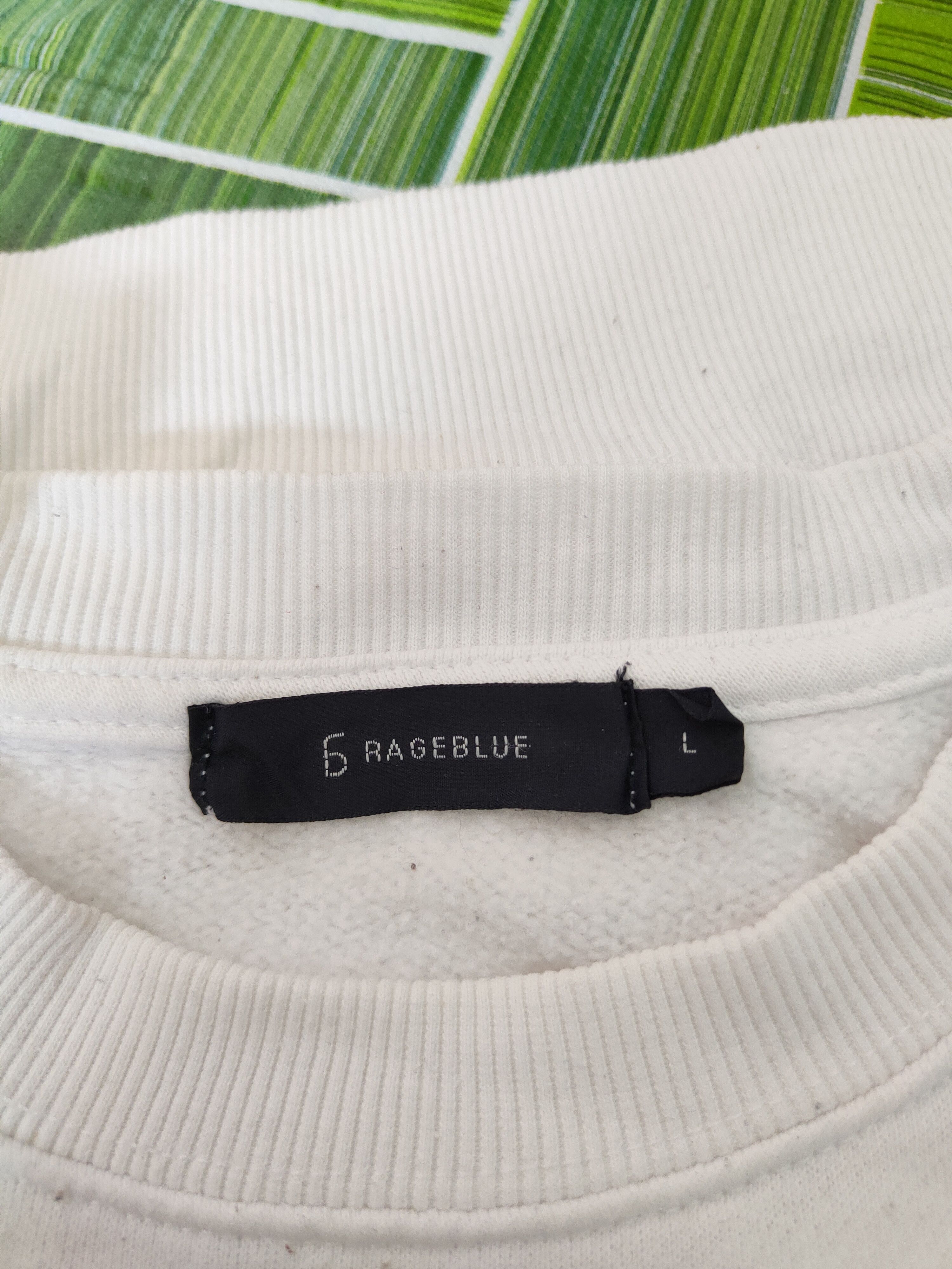 Japanese Brand The Last Supper RageBlue White Sweatshirt #S360 Size US L / EU 52-54 / 3 - 11 Thumbnail