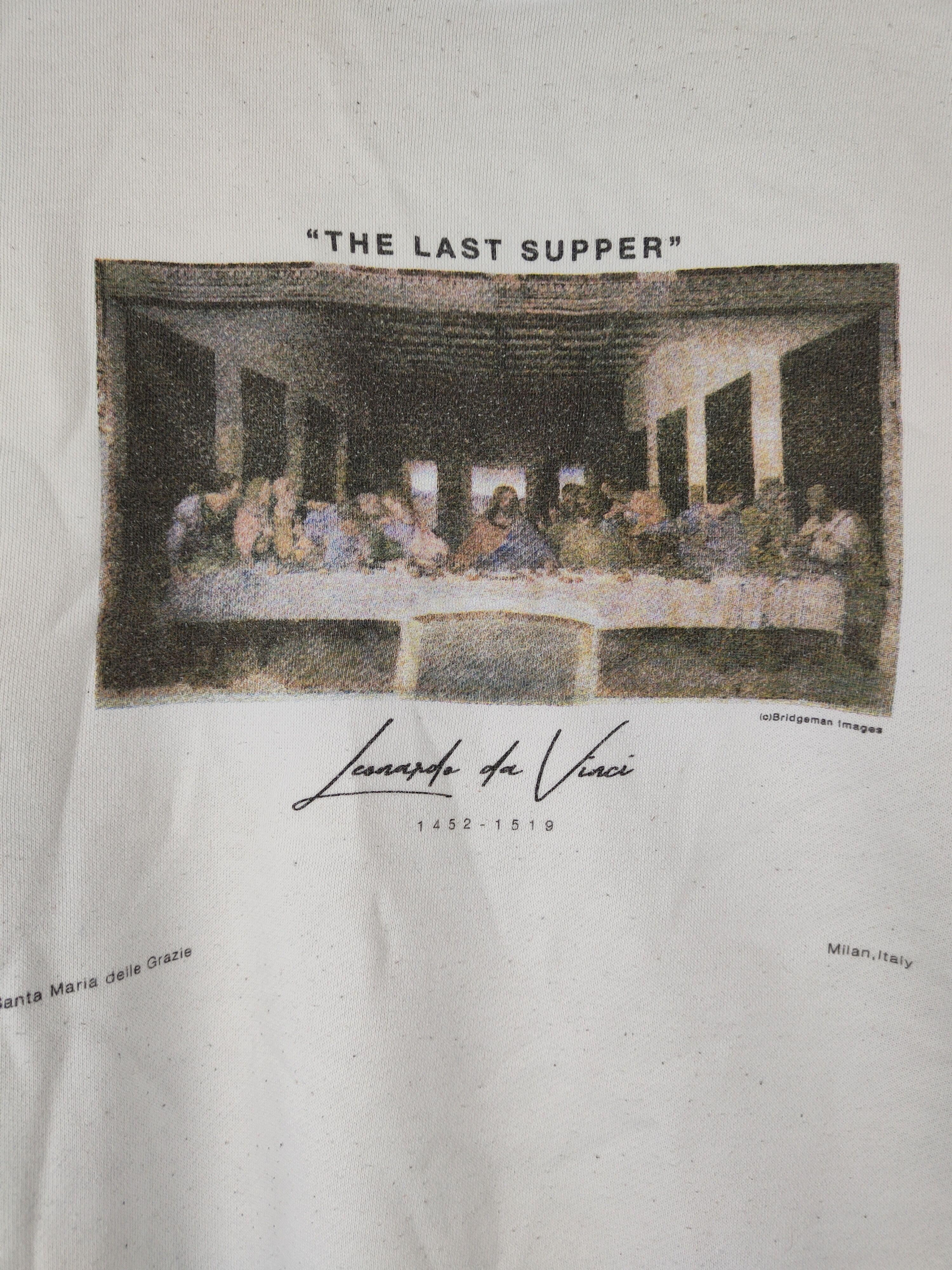Japanese Brand The Last Supper RageBlue White Sweatshirt #S360 Size US L / EU 52-54 / 3 - 3 Thumbnail