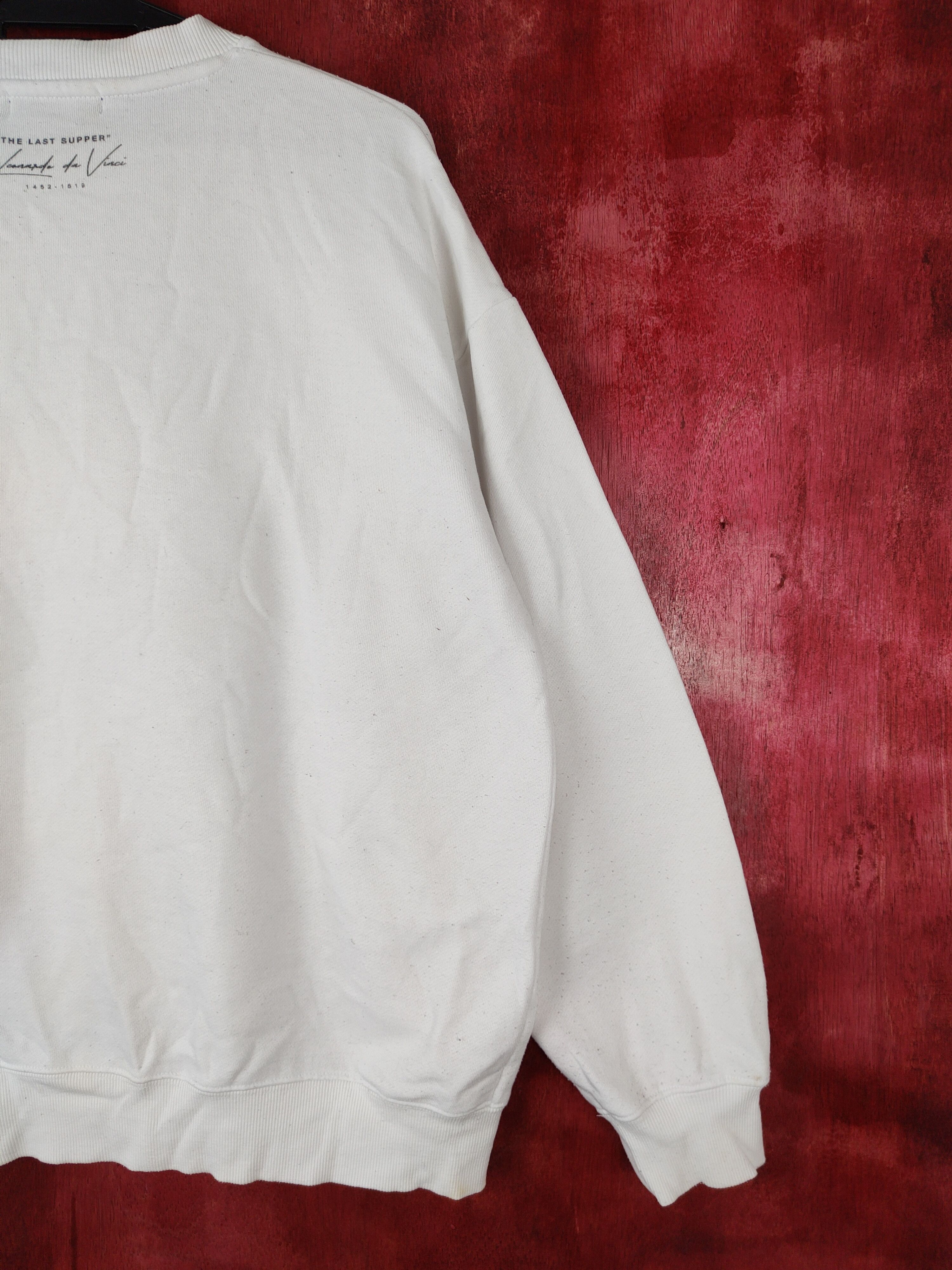 Japanese Brand The Last Supper RageBlue White Sweatshirt #S360 Size US L / EU 52-54 / 3 - 9 Thumbnail
