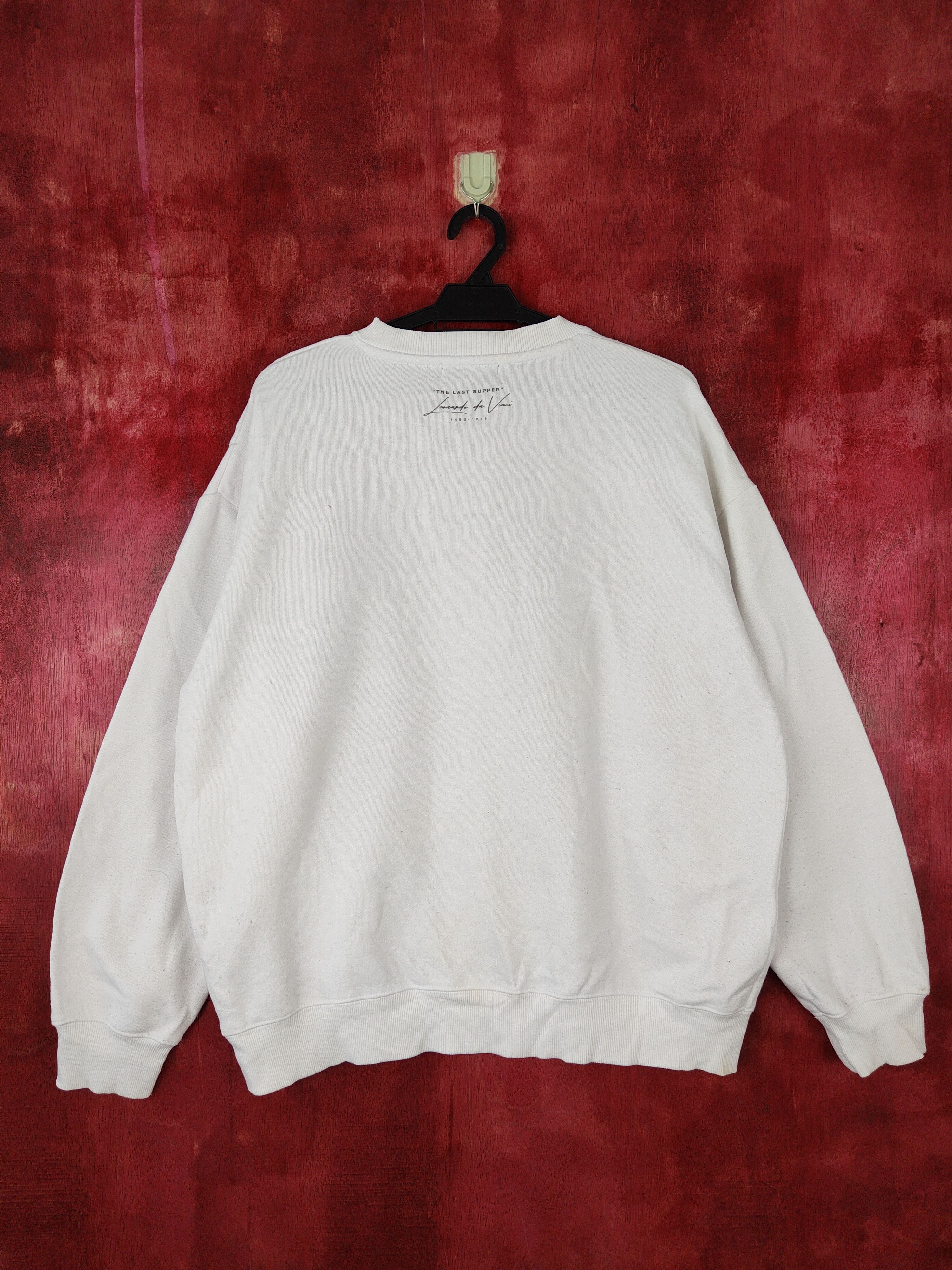 Japanese Brand The Last Supper RageBlue White Sweatshirt #S360 Size US L / EU 52-54 / 3 - 6 Thumbnail