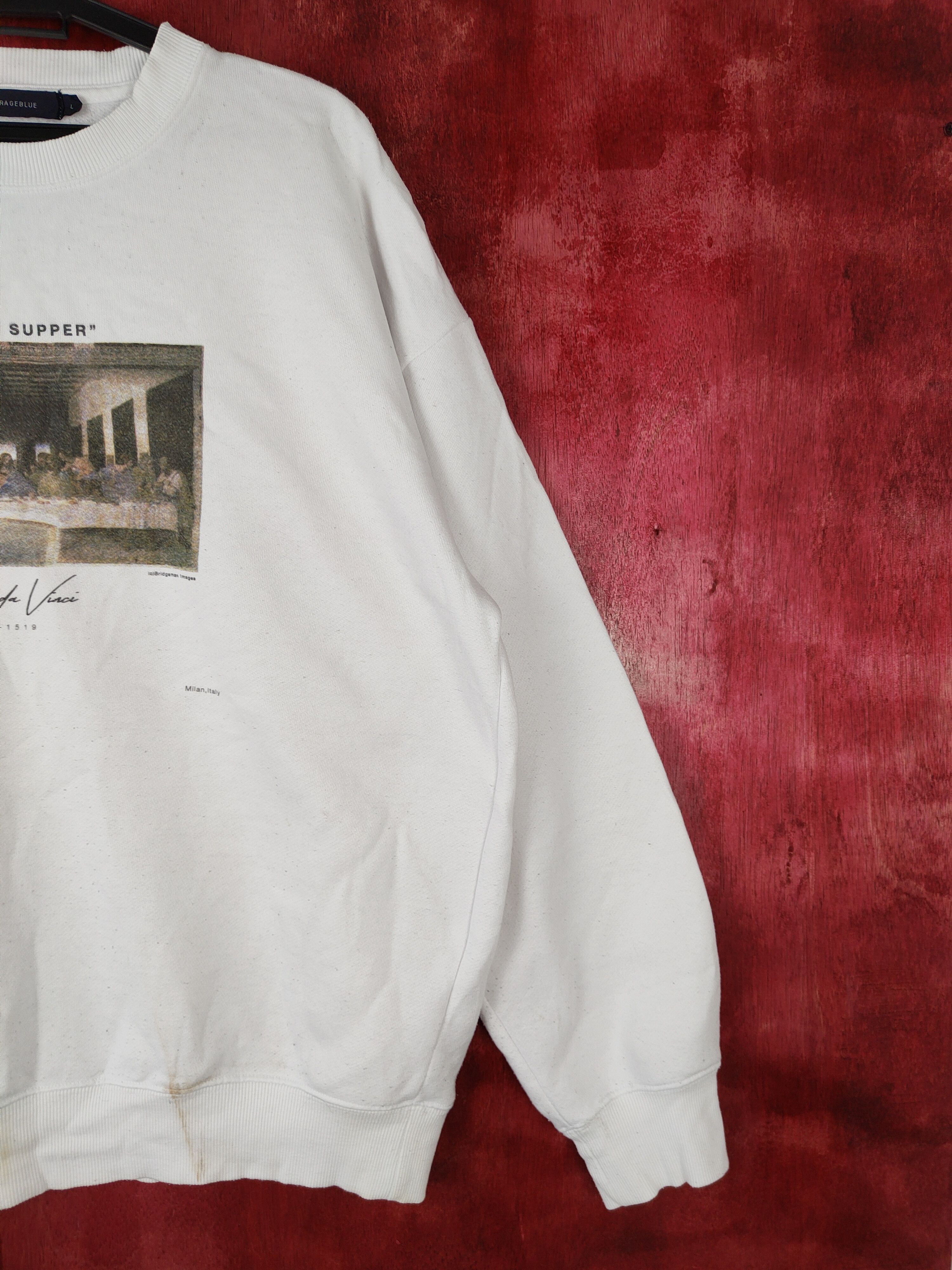 Japanese Brand The Last Supper RageBlue White Sweatshirt #S360 Size US L / EU 52-54 / 3 - 5 Thumbnail