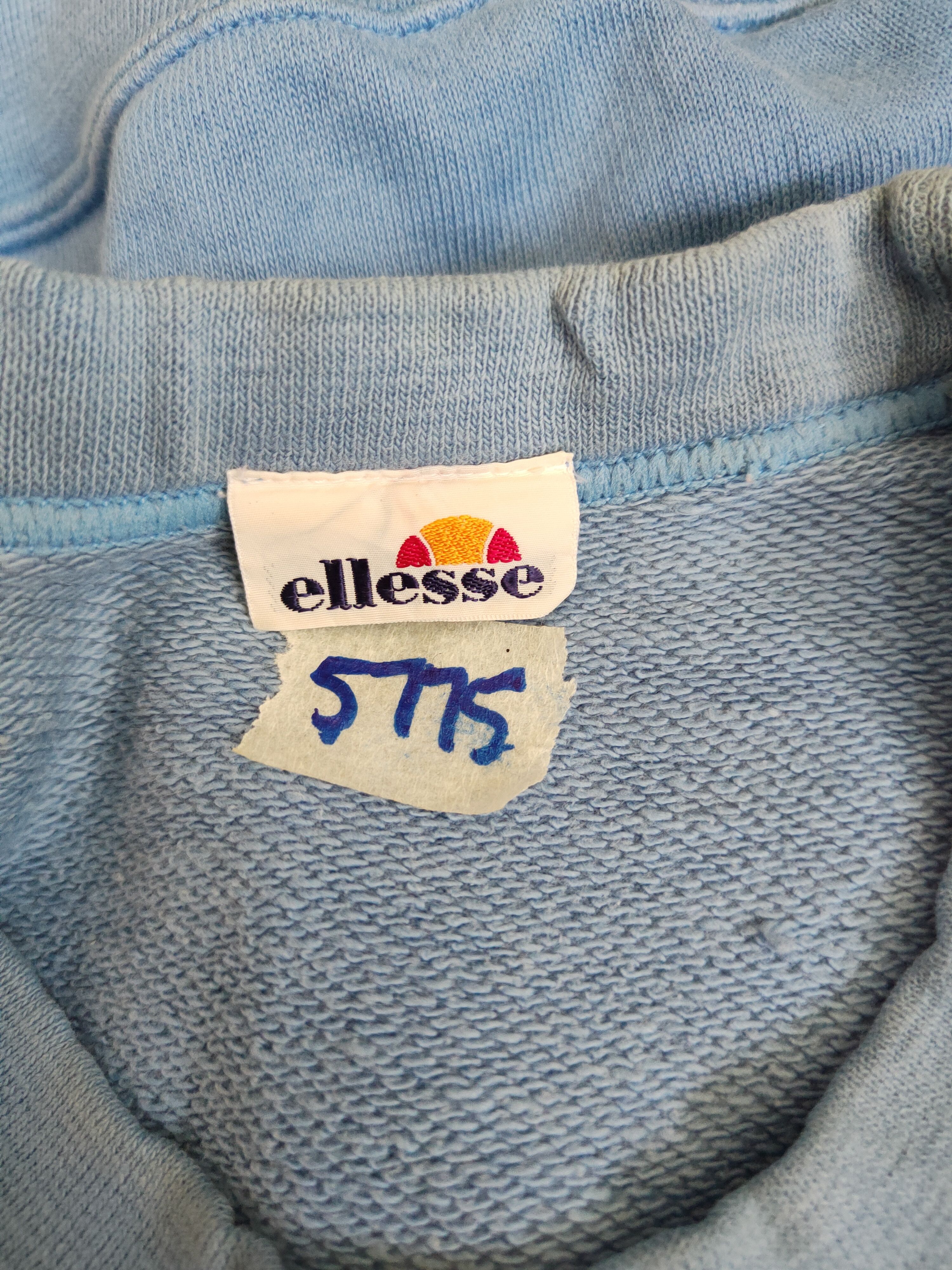 Ellesse × Japanese Brand × Vintage Ellesse vintage faded Blue Sweatshirt #5475 Size US M / EU 48-50 / 2 - 12 Thumbnail