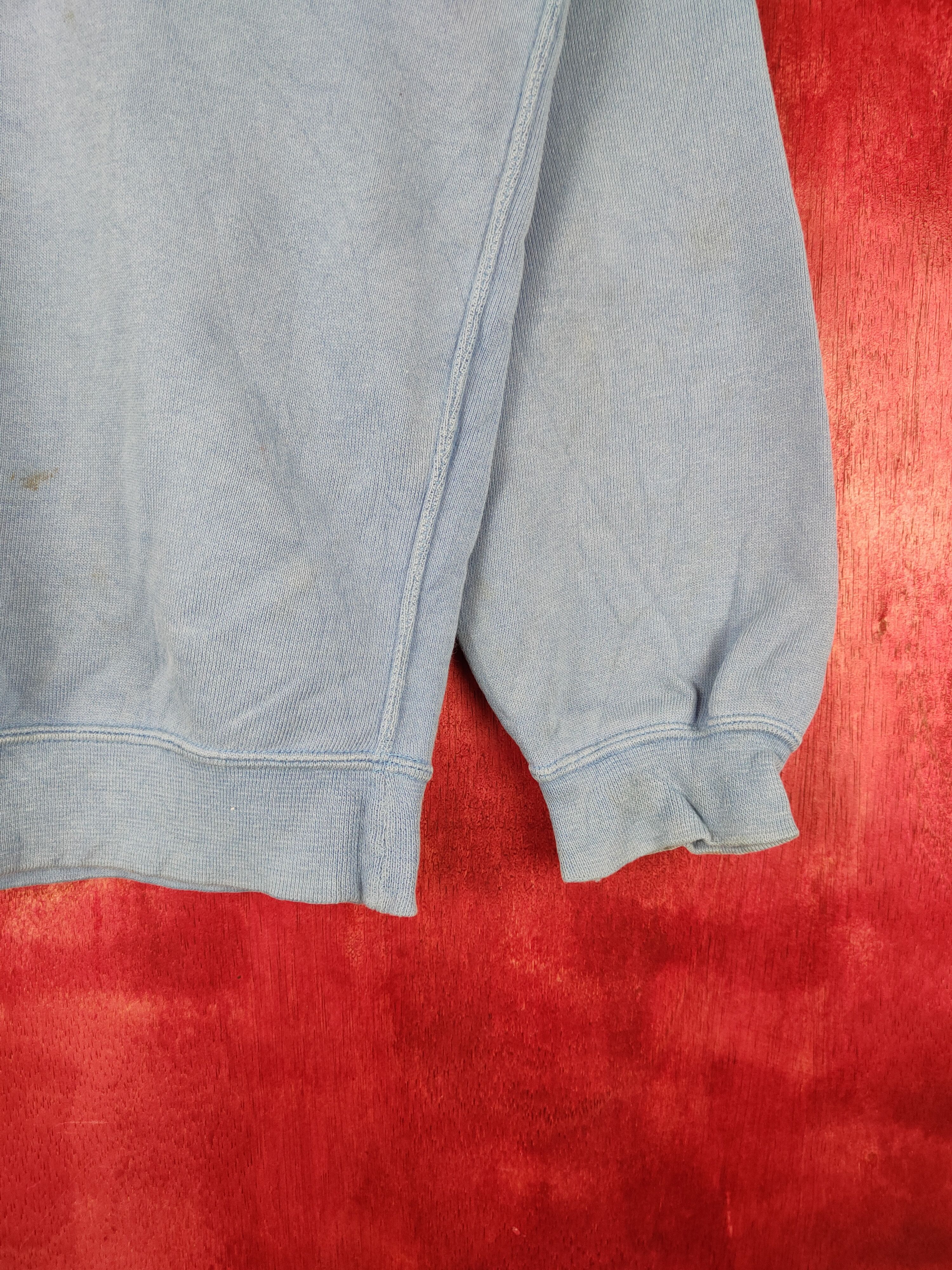Ellesse × Japanese Brand × Vintage Ellesse vintage faded Blue Sweatshirt #5475 Size US M / EU 48-50 / 2 - 7 Thumbnail