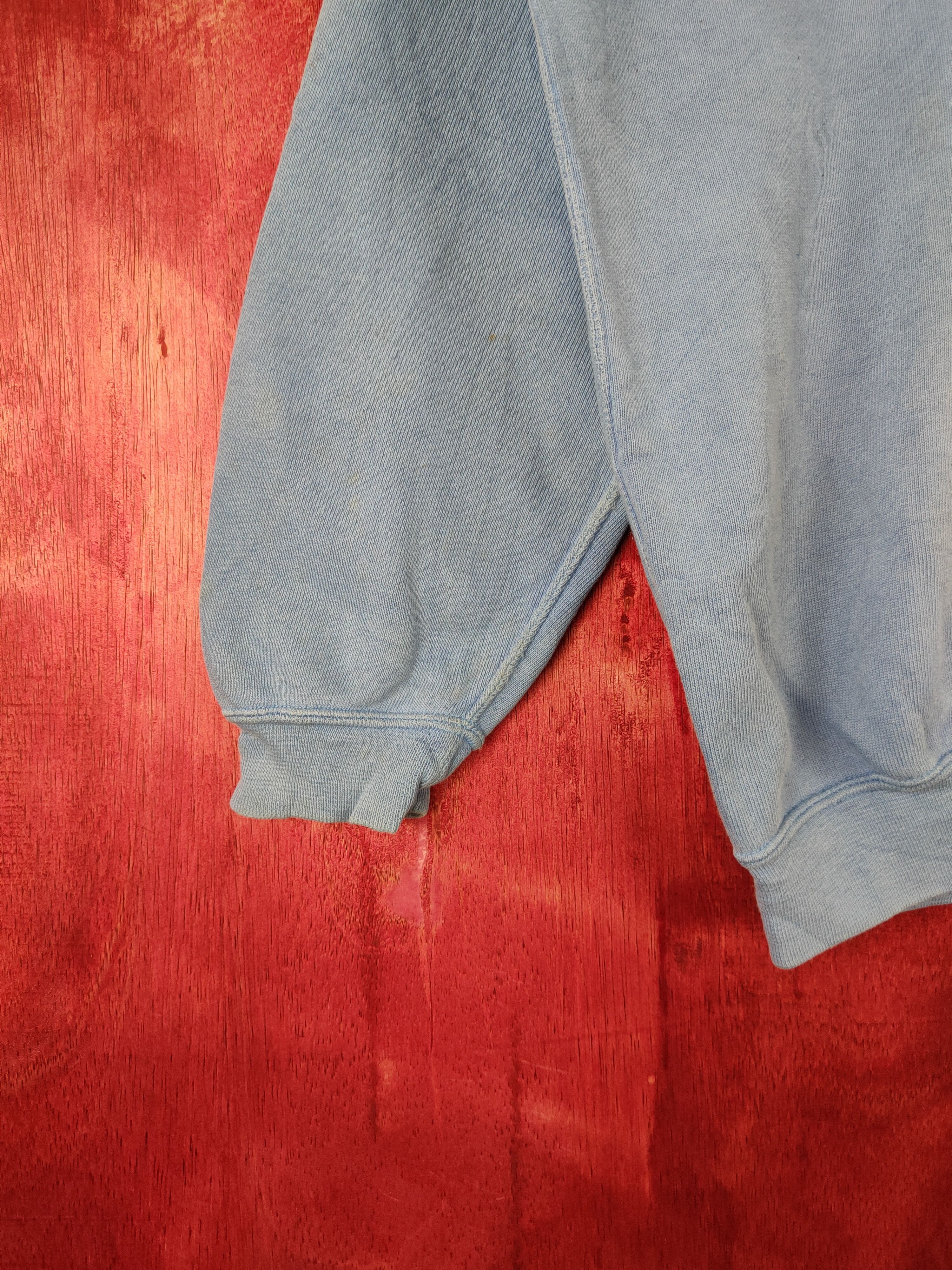 Ellesse × Japanese Brand × Vintage Ellesse vintage faded Blue Sweatshirt #5475 Size US M / EU 48-50 / 2 - 4 Thumbnail