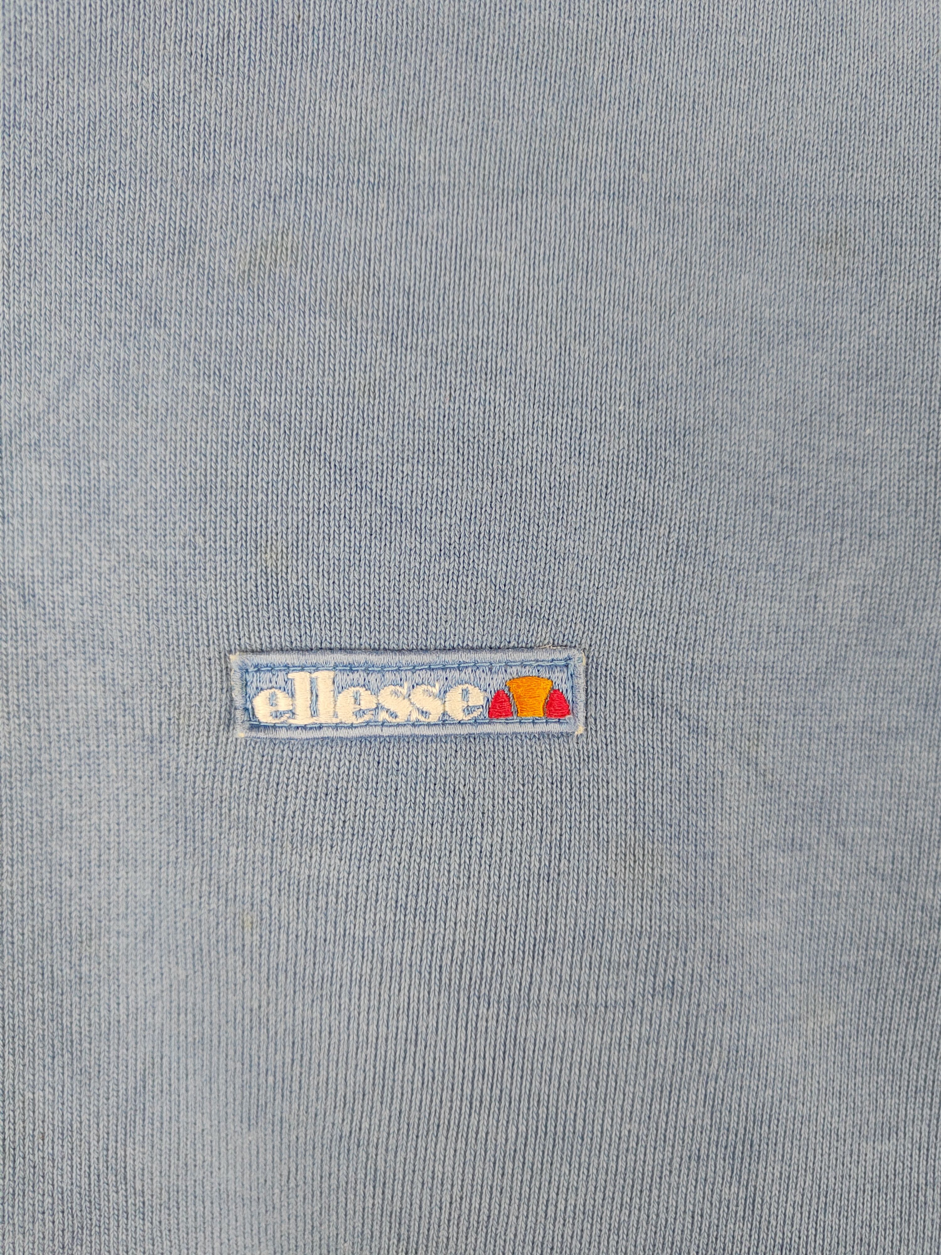 Ellesse × Japanese Brand × Vintage Ellesse vintage faded Blue Sweatshirt #5475 Size US M / EU 48-50 / 2 - 5 Thumbnail