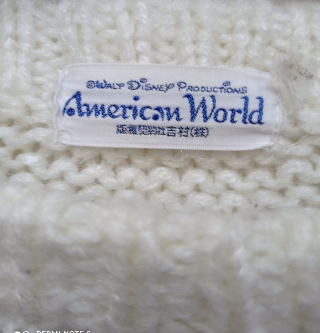 Disney × Japanese Brand × Mickey Mouse Vintage Walt Disney Mickey Mouse Knitwear Size US M / EU 48-50 / 2 - 8 Thumbnail