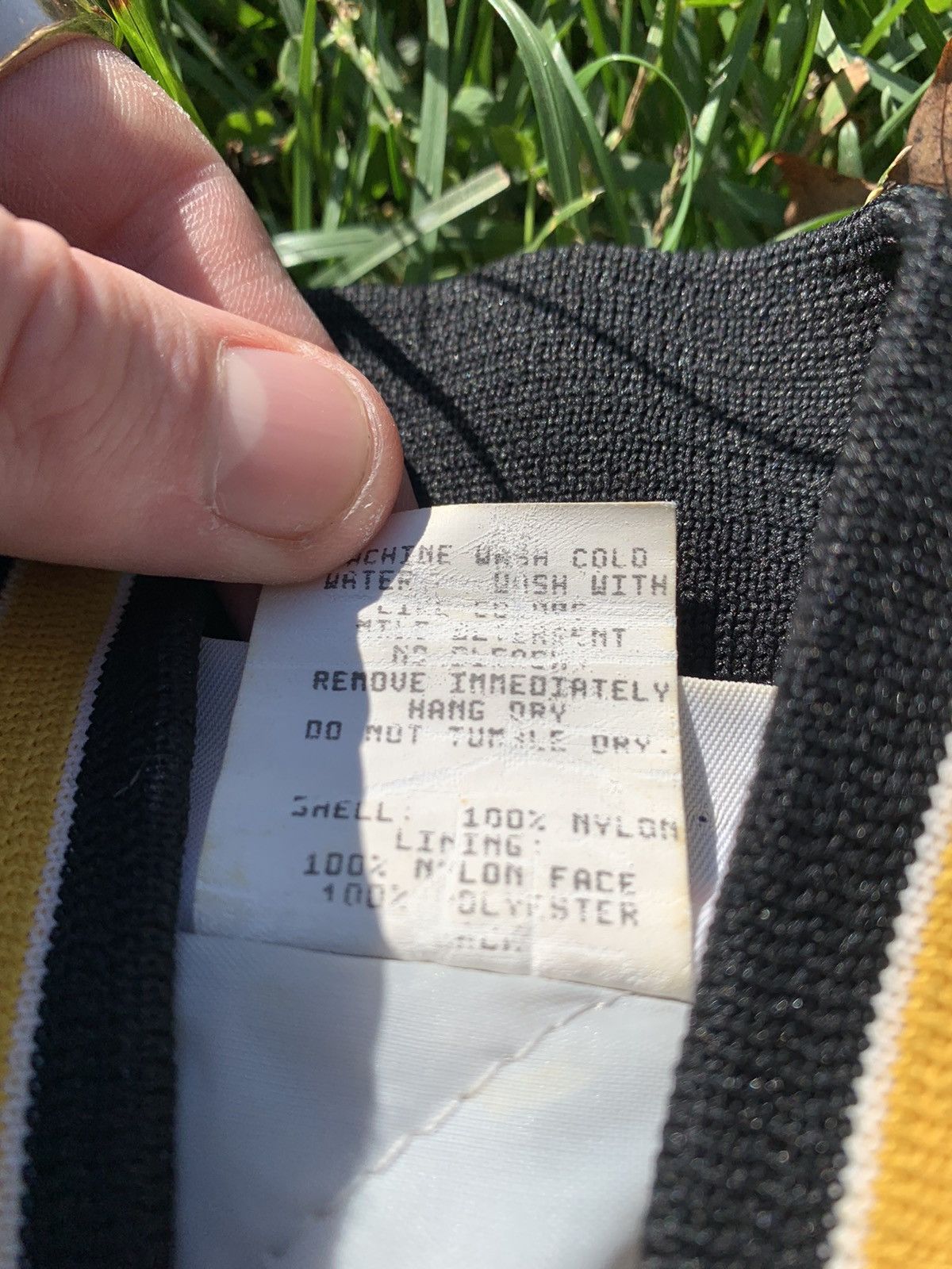 Vintage 80s Vintage Black Nylon Varsity Jacket Baskeball USA Large Size L / US 10 / IT 46 - 7 Thumbnail