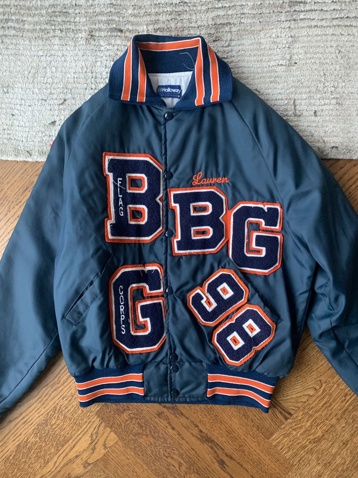 アウターその他 SOMEWHERE BUTTER. 90s Vintage Varsity Jumper Navy S4FJP02NVF PICK!!! Vintage Varsity Jacket Leather Jumper Havard