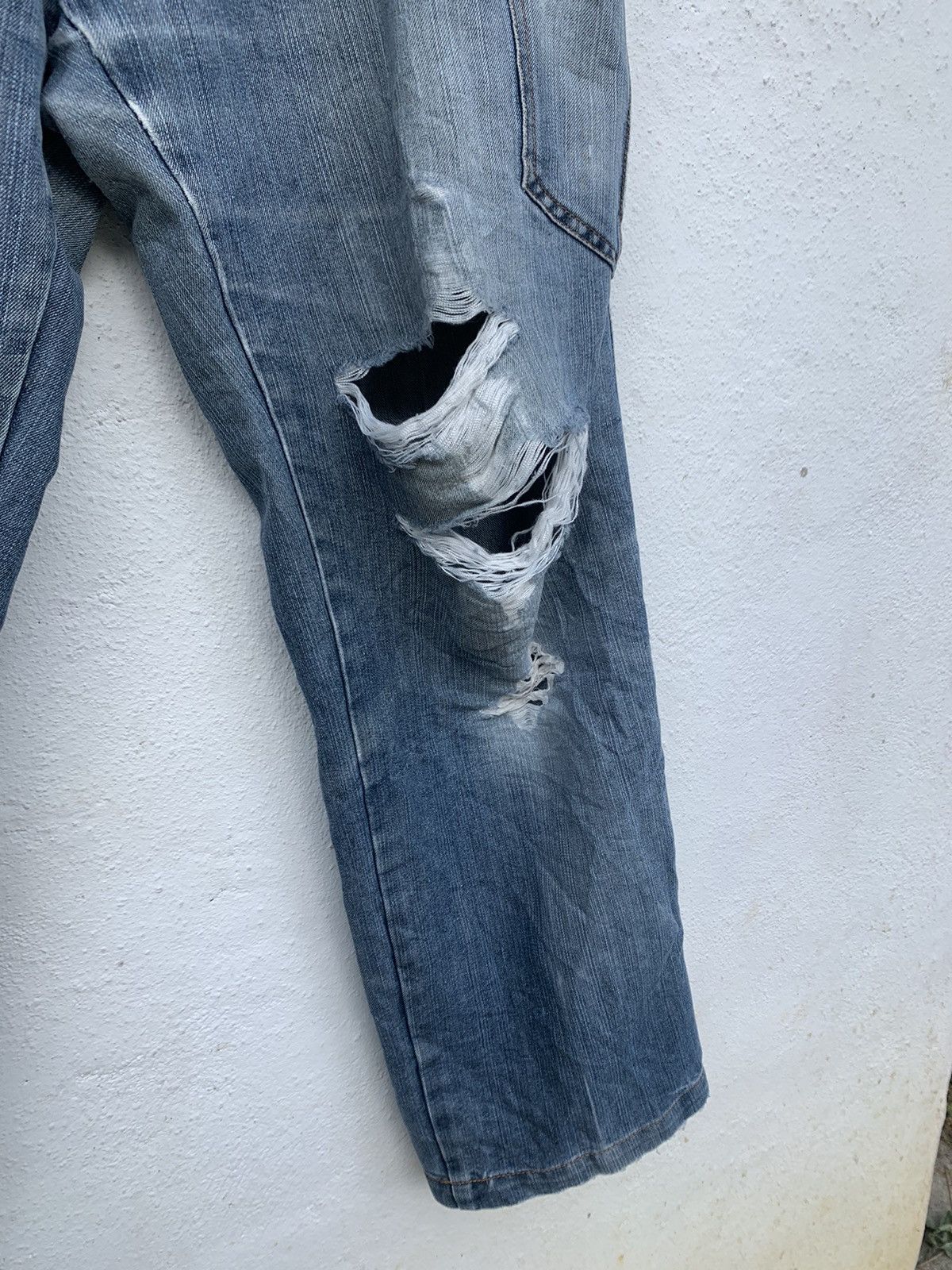 Japanese Brand JAPANESE BRAND CARGO DENIM PANTS Size US 34 / EU 50 - 6 Thumbnail