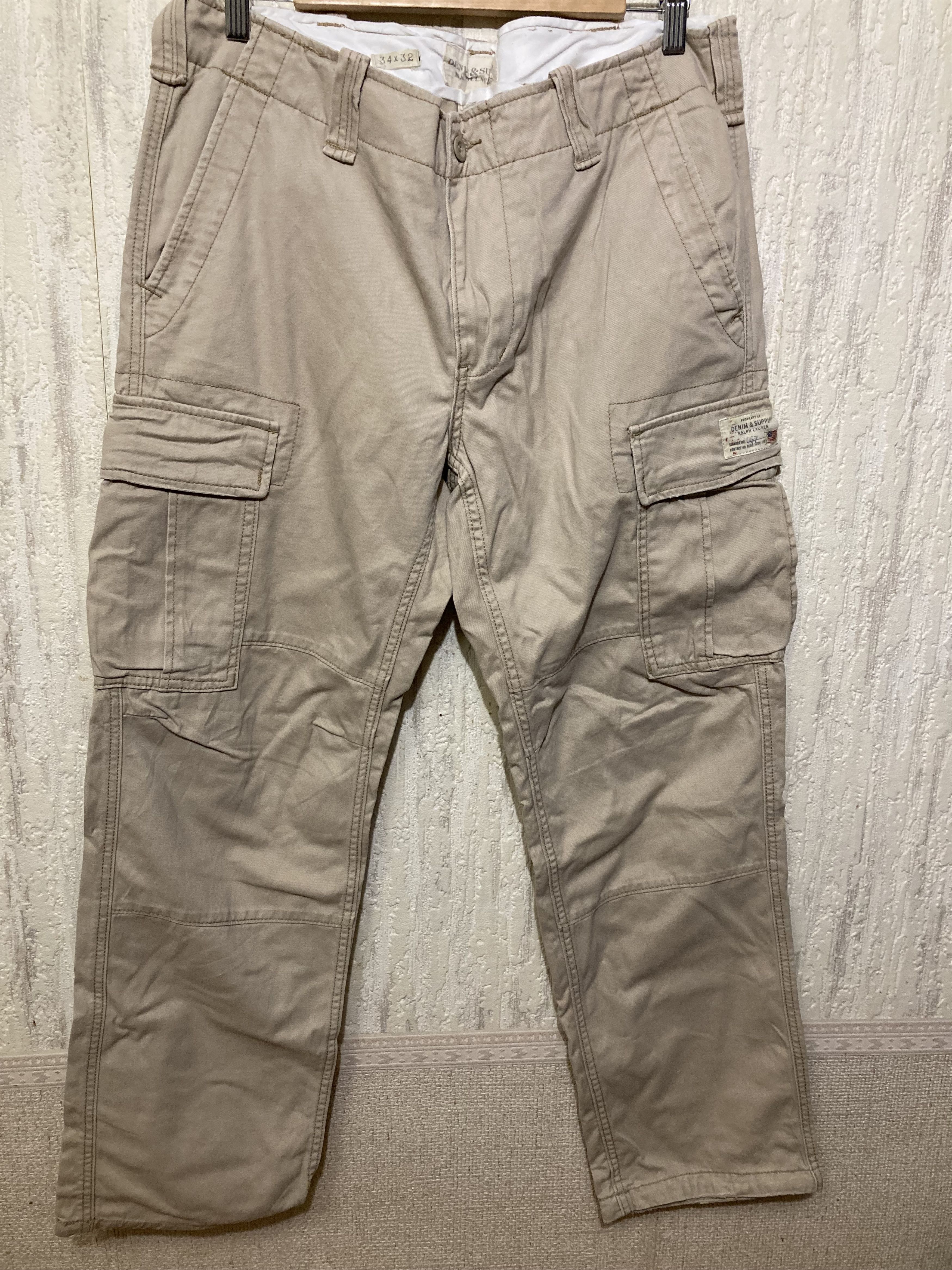 Denim & Supply Ralph Lauren Denim & Supply Ralph Lauren Military Field Cargo Pants Size US 34 / EU 50 - 1 Thumbnail