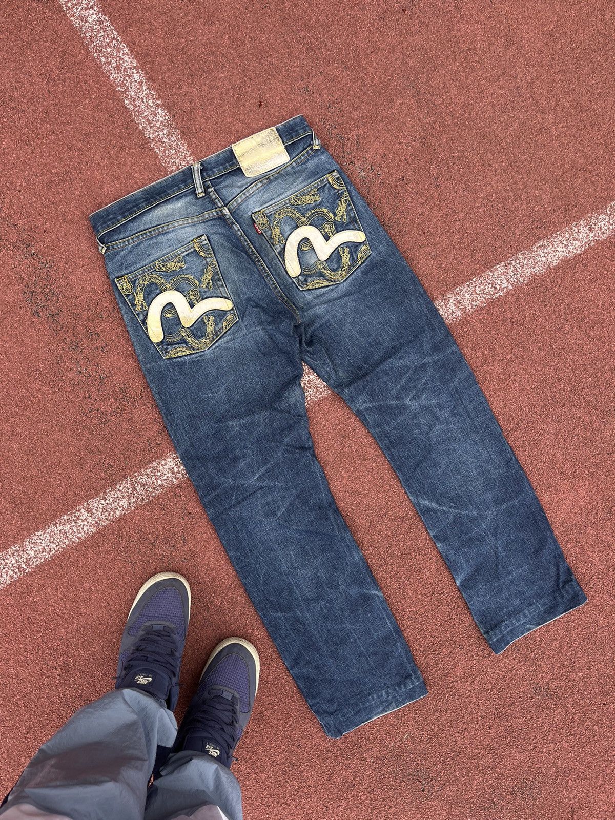 Vintage EVISU DRAGON JEANS VINTAGE RARE | Grailed