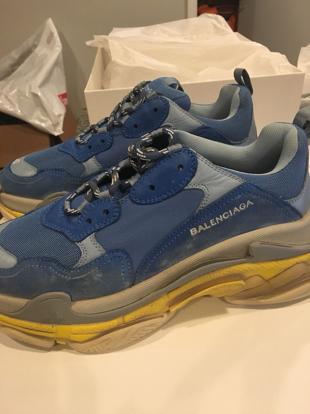 Ssense triple s clearance