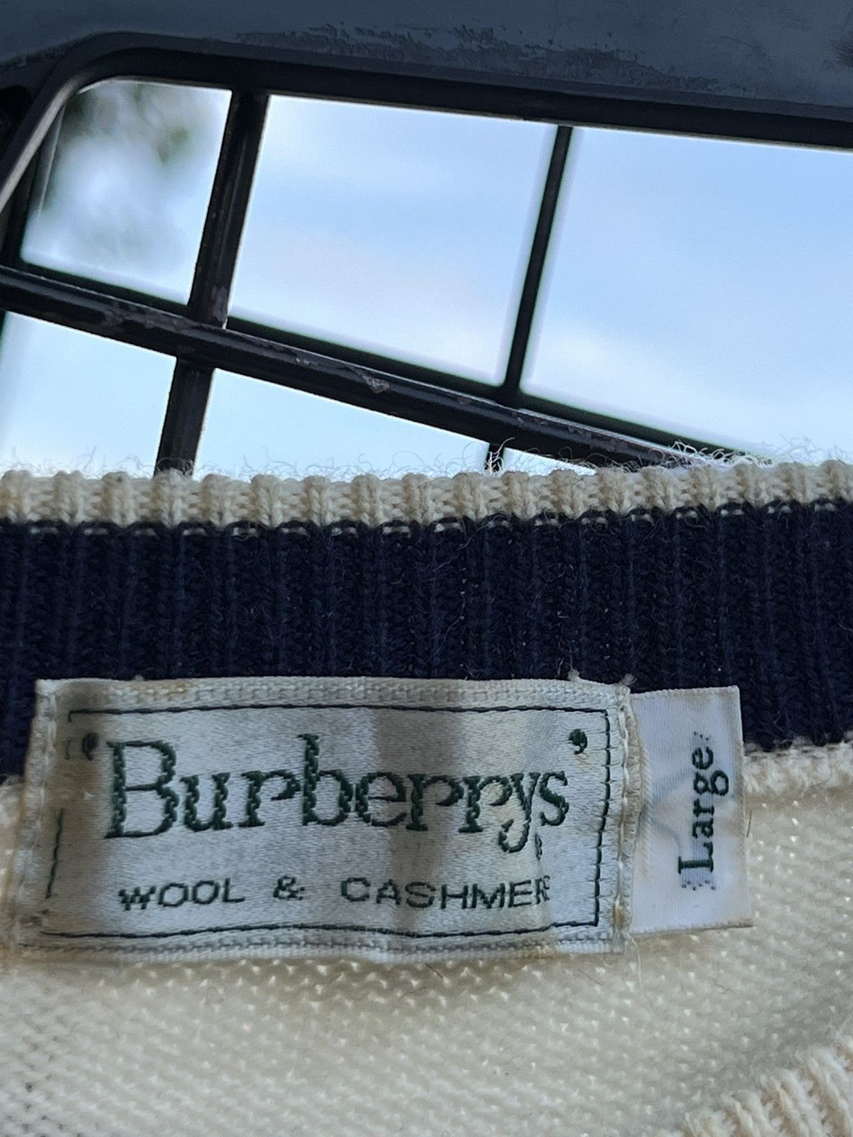 Burberry Rare🔥Burberry London sweater knitwear vintage Size US L / EU 52-54 / 3 - 3 Thumbnail