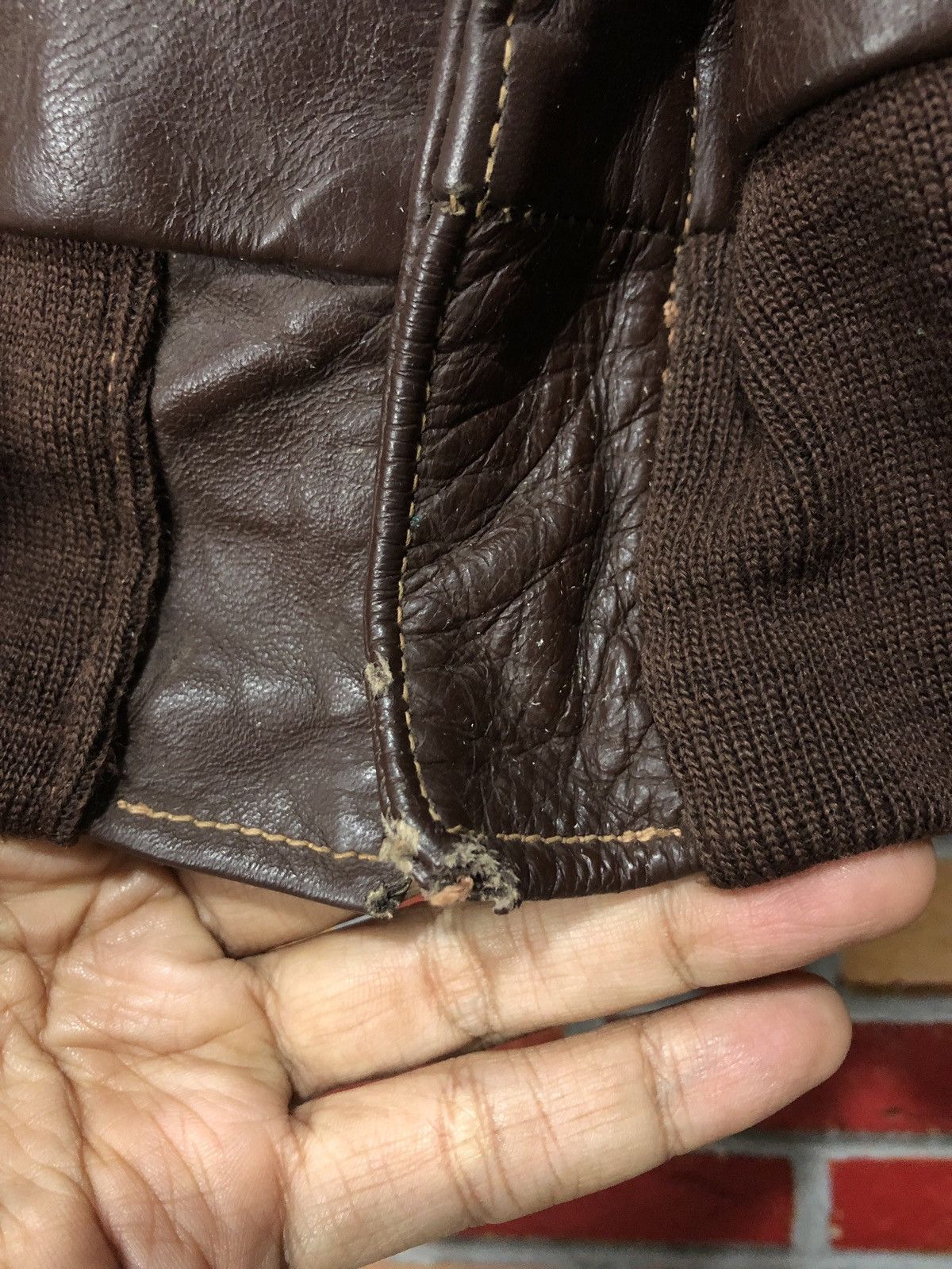 Other J. A. Dubow Mfg Co A-2 Leather Jacket Size US M / EU 48-50 / 2 - 3 Thumbnail