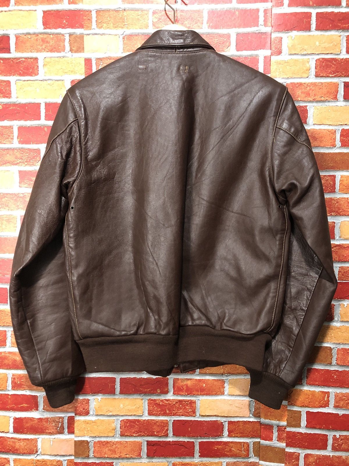 Other J. A. Dubow Mfg Co A-2 Leather Jacket Size US M / EU 48-50 / 2 - 4 Thumbnail