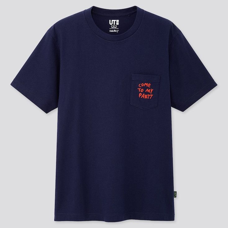Keith Haring S Uniqlo Keith Haring Navy Blue T-Shirt SPRZ MOMA ASSC Tee Size US S / EU 44-46 / 1 - 8 Thumbnail
