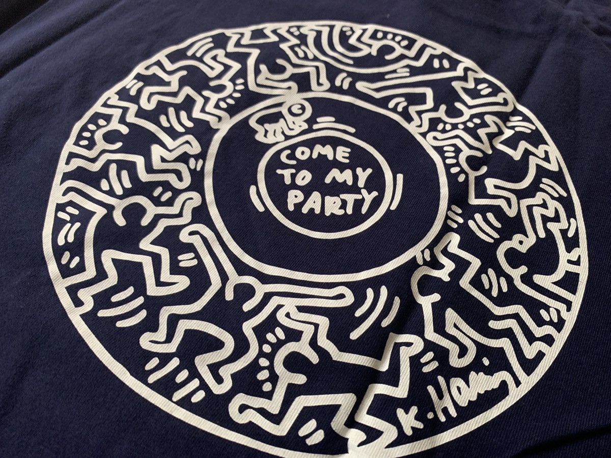 Keith Haring S Uniqlo Keith Haring Navy Blue T-Shirt SPRZ MOMA ASSC Tee Size US S / EU 44-46 / 1 - 3 Thumbnail