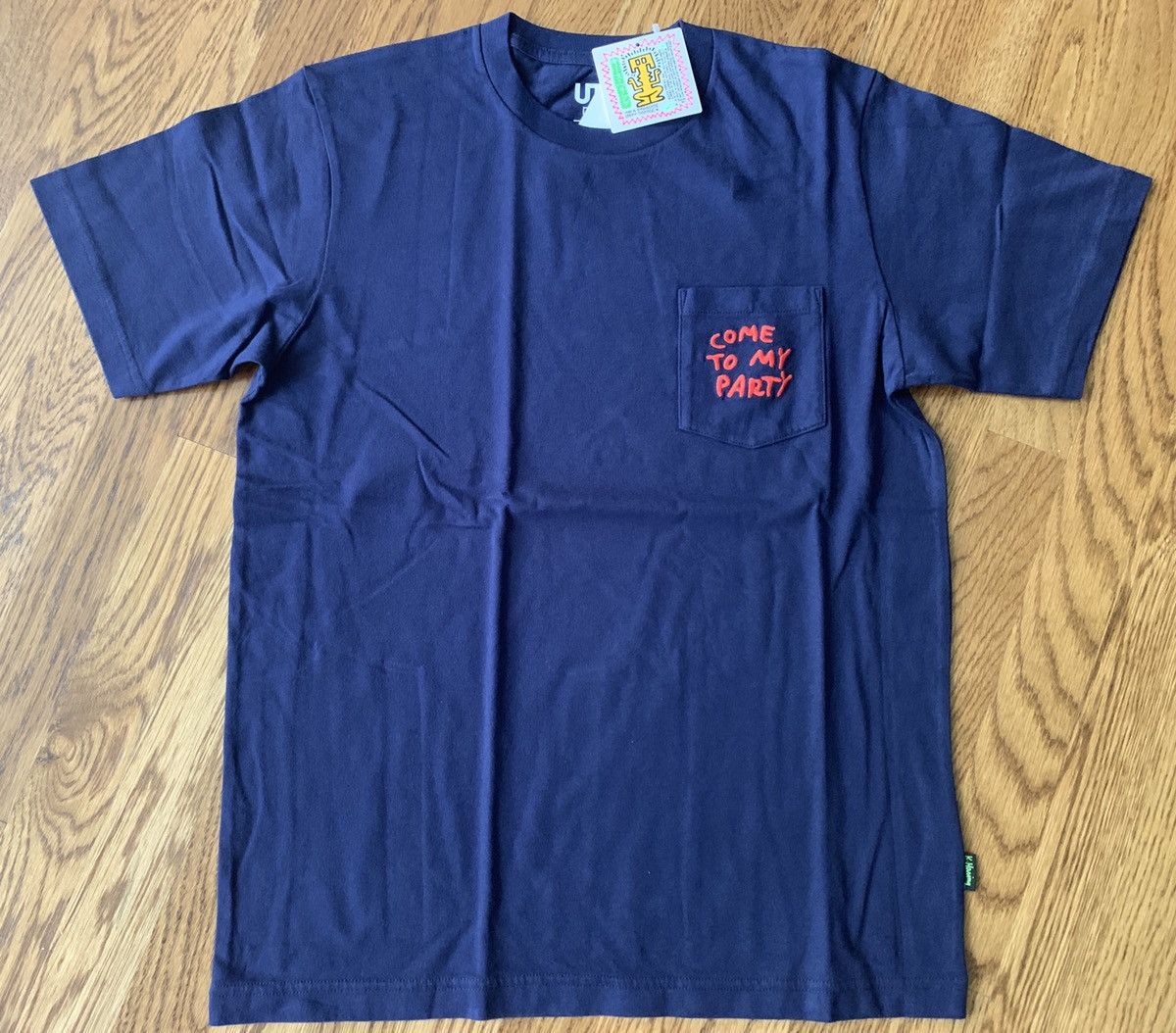 Keith Haring S Uniqlo Keith Haring Navy Blue T-Shirt SPRZ MOMA ASSC Tee Size US S / EU 44-46 / 1 - 2 Thumbnail