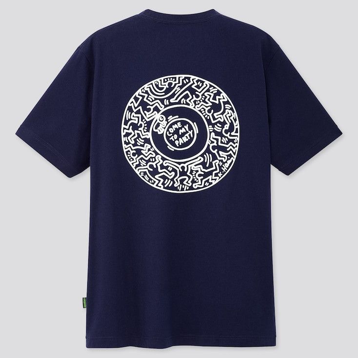 Keith Haring S Uniqlo Keith Haring Navy Blue T-Shirt SPRZ MOMA ASSC Tee Size US S / EU 44-46 / 1 - 7 Thumbnail