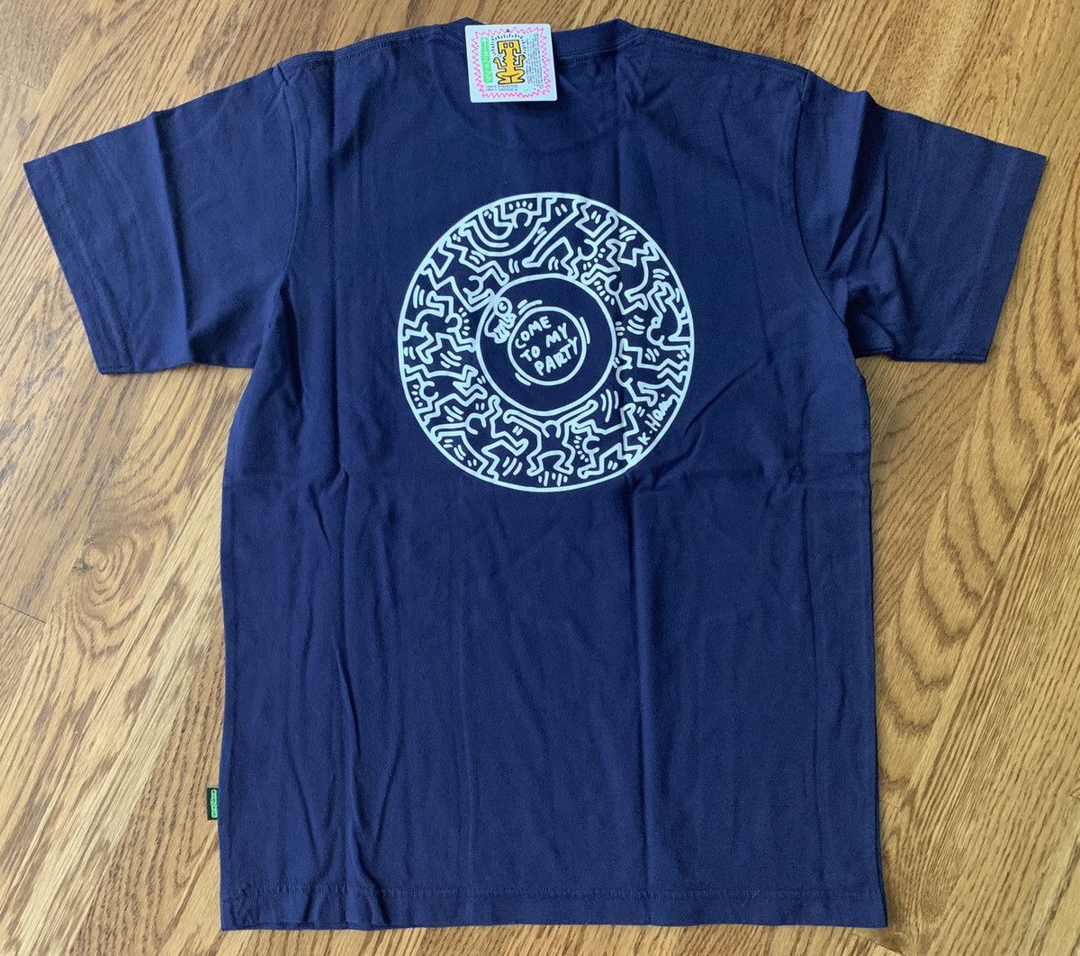 Keith Haring S Uniqlo Keith Haring Navy Blue T-Shirt SPRZ MOMA ASSC Tee Size US S / EU 44-46 / 1 - 1 Thumbnail