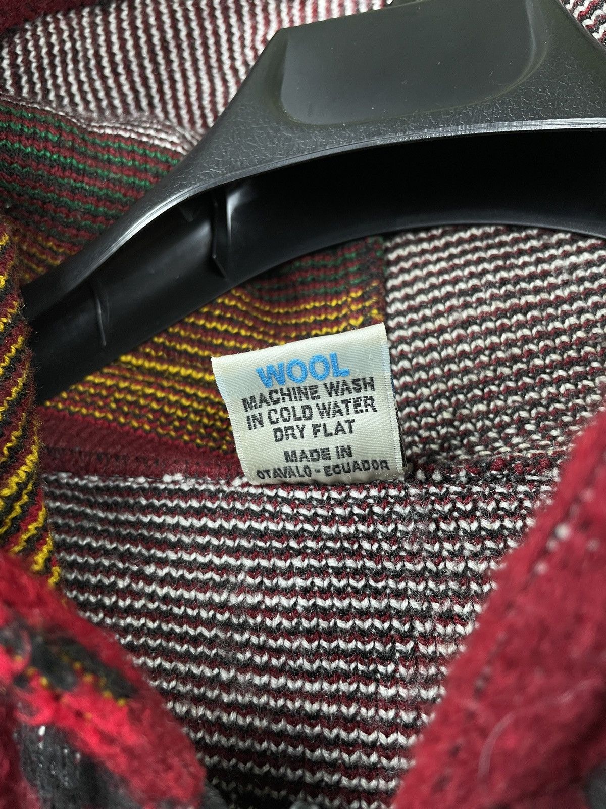 Band Tees × Bob Marley × Vintage Vintage 90s Bob Marley All Over Print Wool Zip Hoodie Size US S / EU 44-46 / 1 - 8 Thumbnail