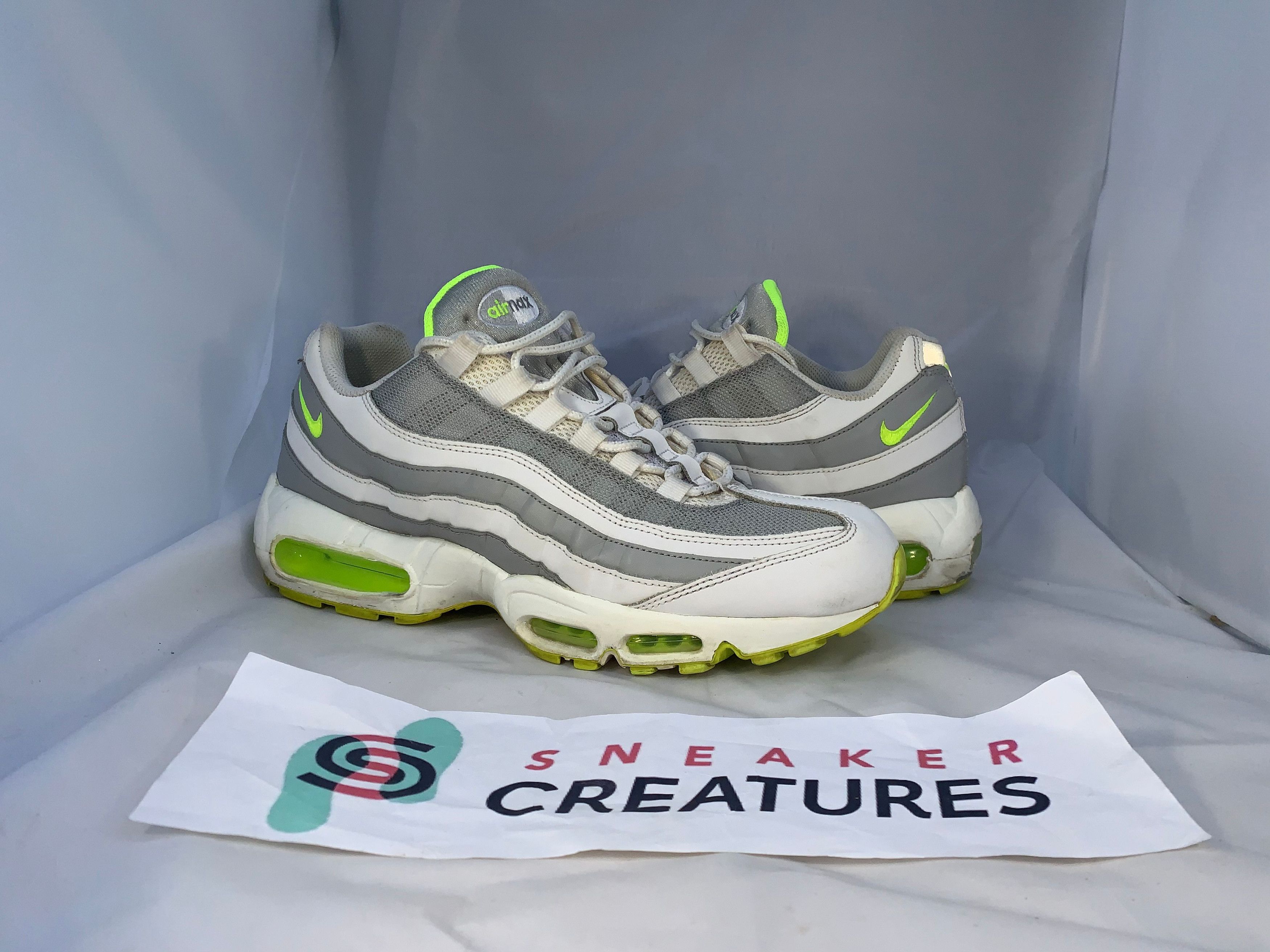 Nike Air Max 95 コムデギャルソン US10.5 Comme des Garcons × Nike Air Max 95 White | Grailed
