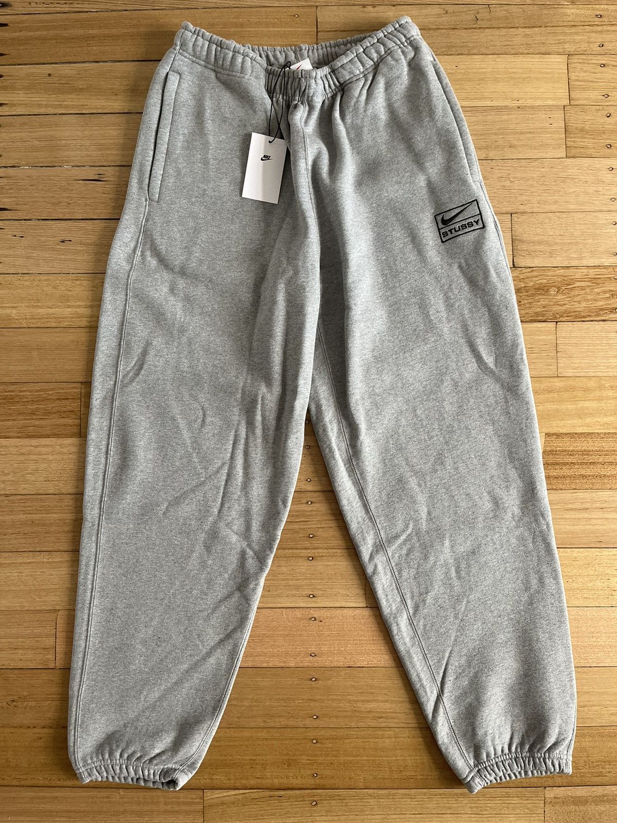 Nike NIKE x STUSSY Grey Sweatpants | Grailed