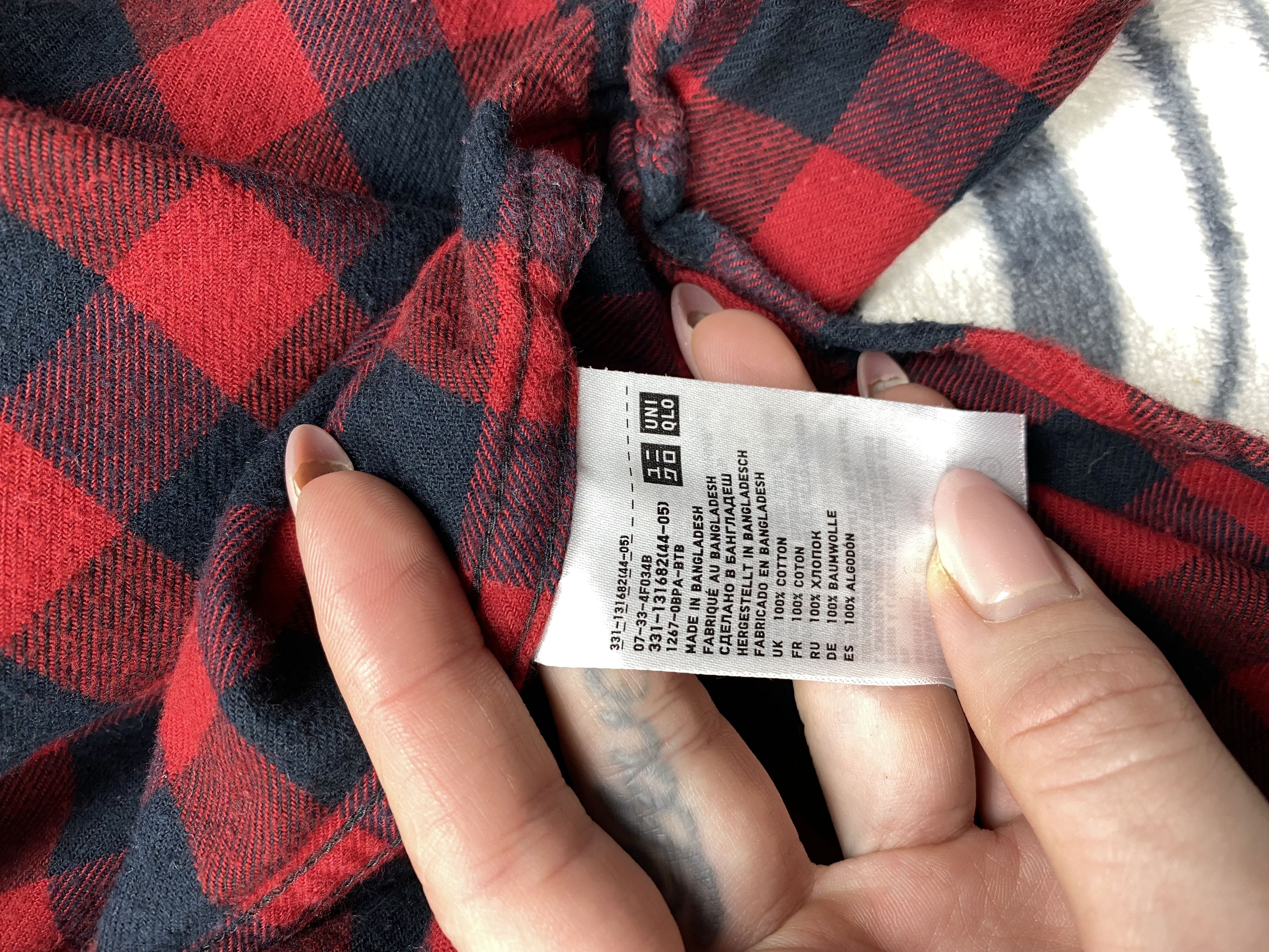 Flannel × Uniqlo Uniqlo Flannel Mens Plaid Shirt Size US M / EU 48-50 / 2 - 5 Thumbnail