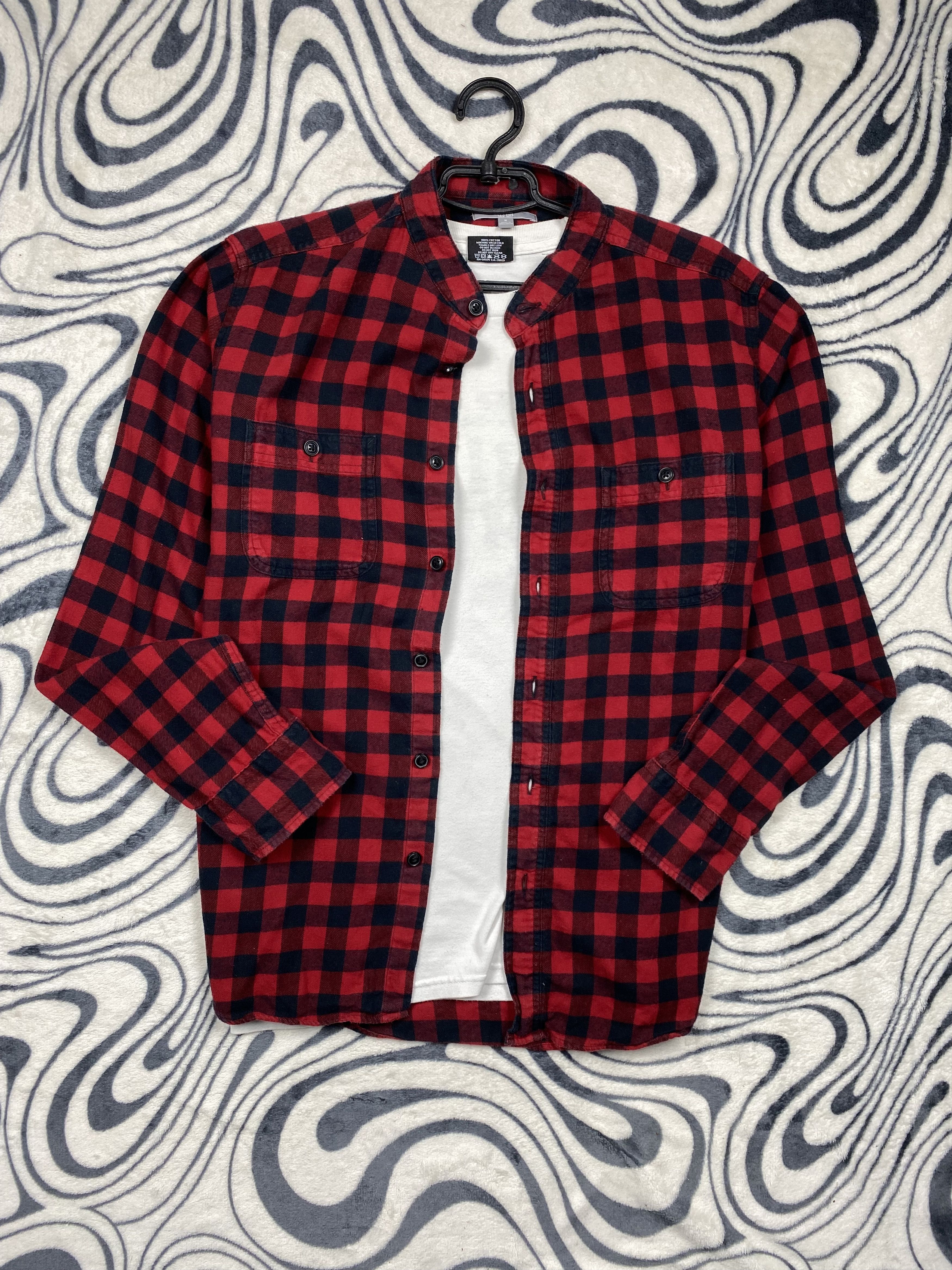 Flannel × Uniqlo Uniqlo Flannel Mens Plaid Shirt Size US M / EU 48-50 / 2 - 1 Thumbnail