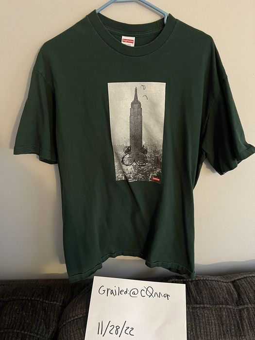 Supreme mike kelley hot sale empire state tee