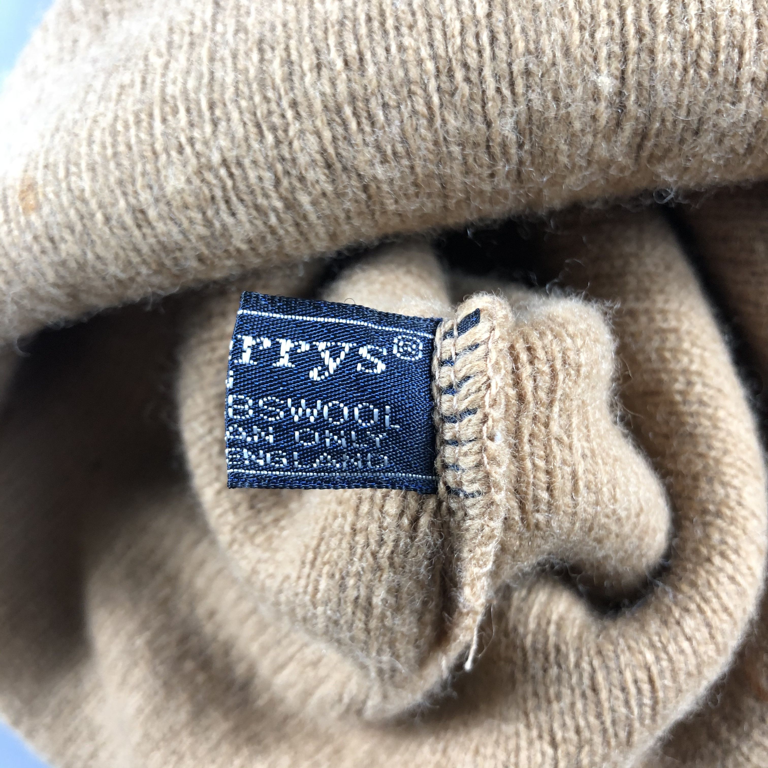 Burberry × Vintage Vintage Burberry Hats Wool Beanie Snow Hat Snow Cap B453 Size ONE SIZE - 9 Thumbnail