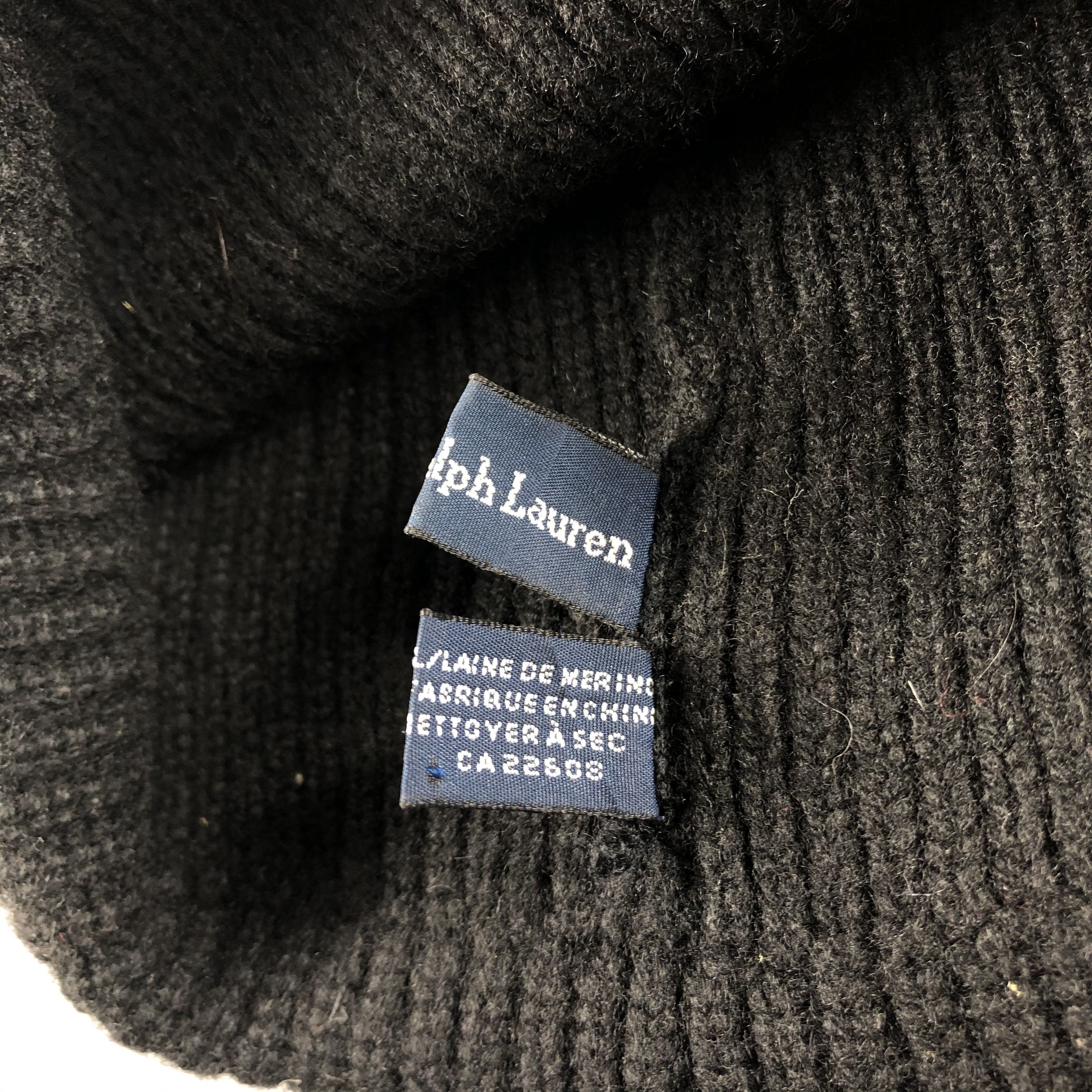 Polo Ralph Lauren × Vintage Polo Ralph Lauren Hats Wool Beanie Knit Snow Cap B444 Size ONE SIZE - 7 Thumbnail