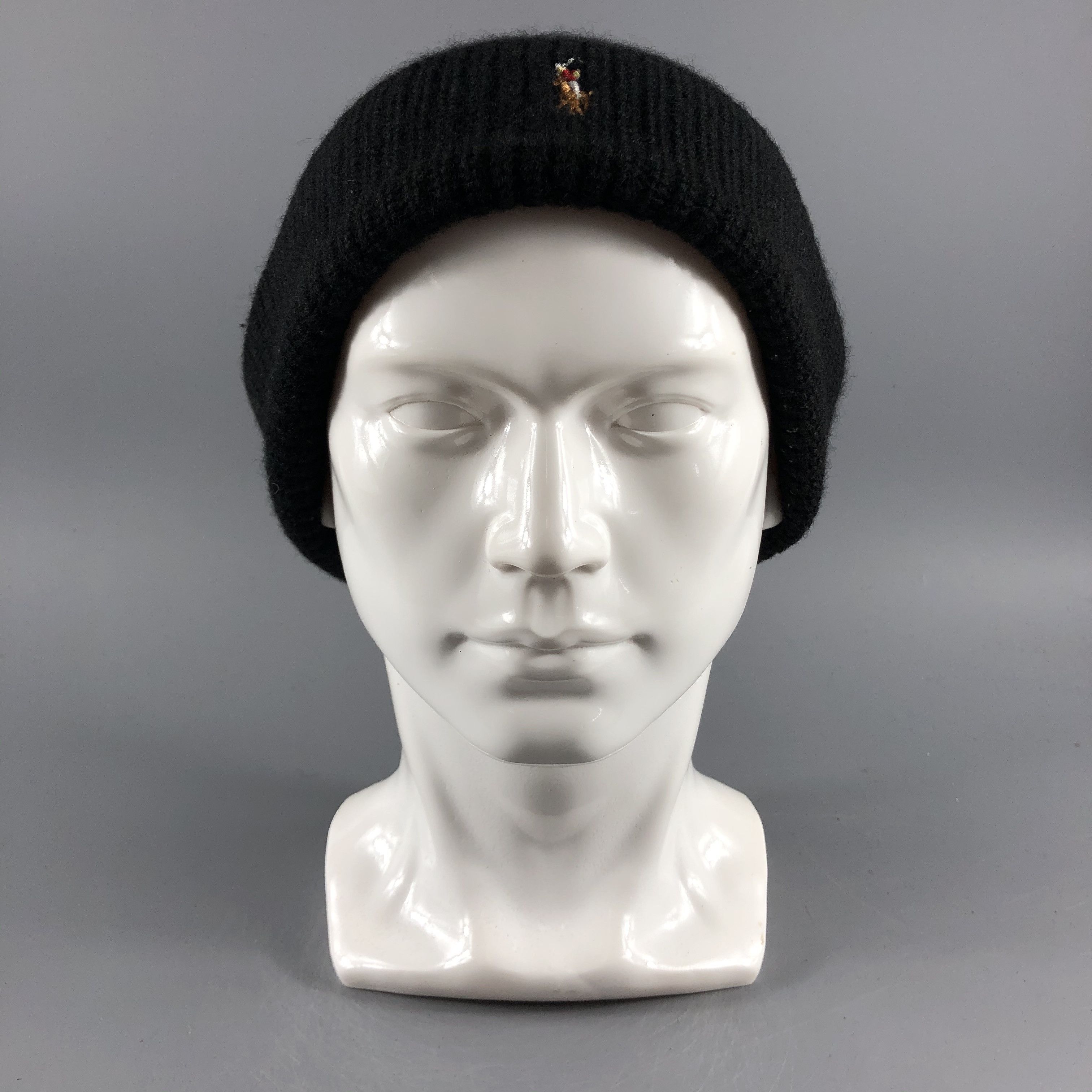 Polo Ralph Lauren × Vintage Polo Ralph Lauren Hats Wool Beanie Knit Snow Cap B444 Size ONE SIZE - 1 Thumbnail
