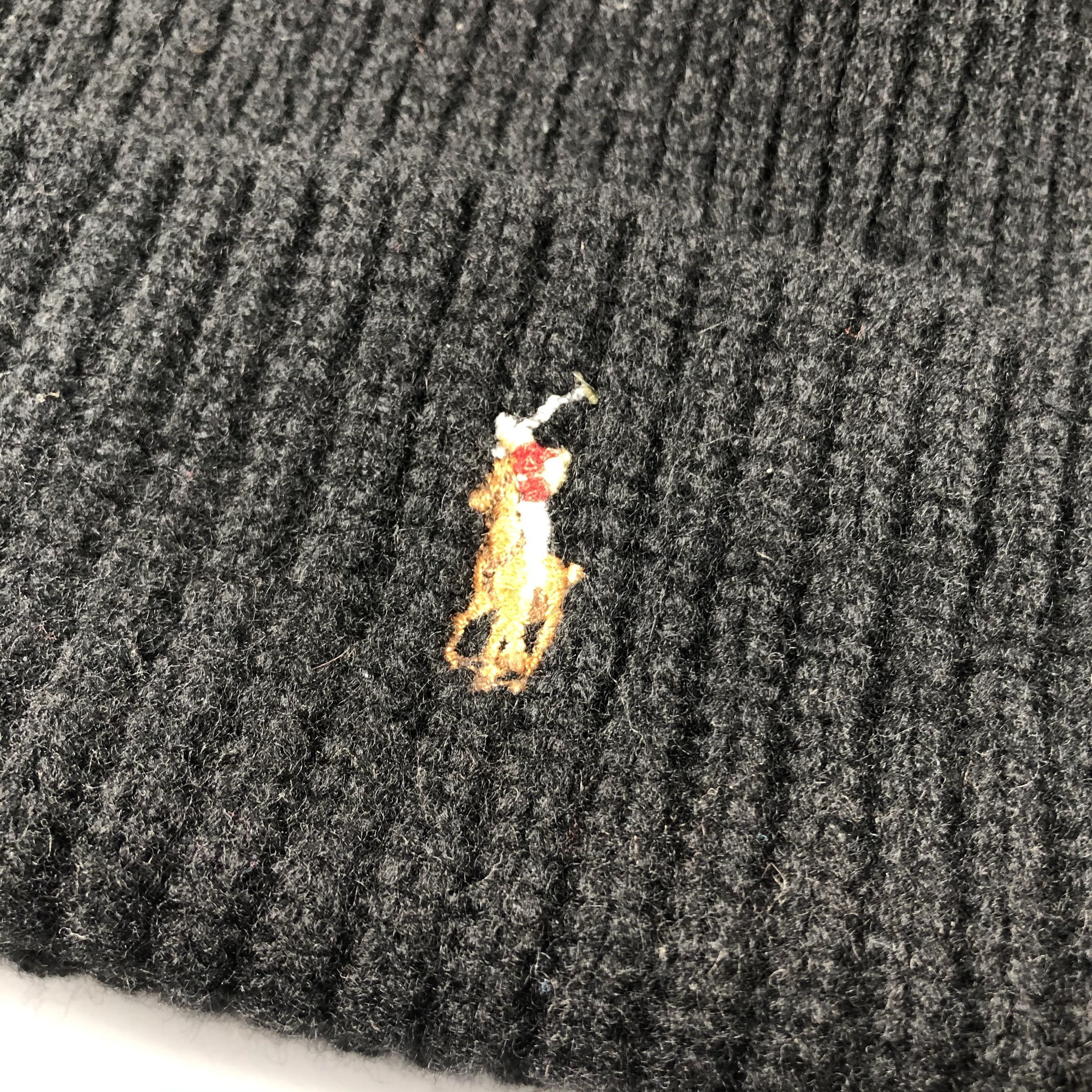 Polo Ralph Lauren × Vintage Polo Ralph Lauren Hats Wool Beanie Knit Snow Cap B444 Size ONE SIZE - 5 Thumbnail