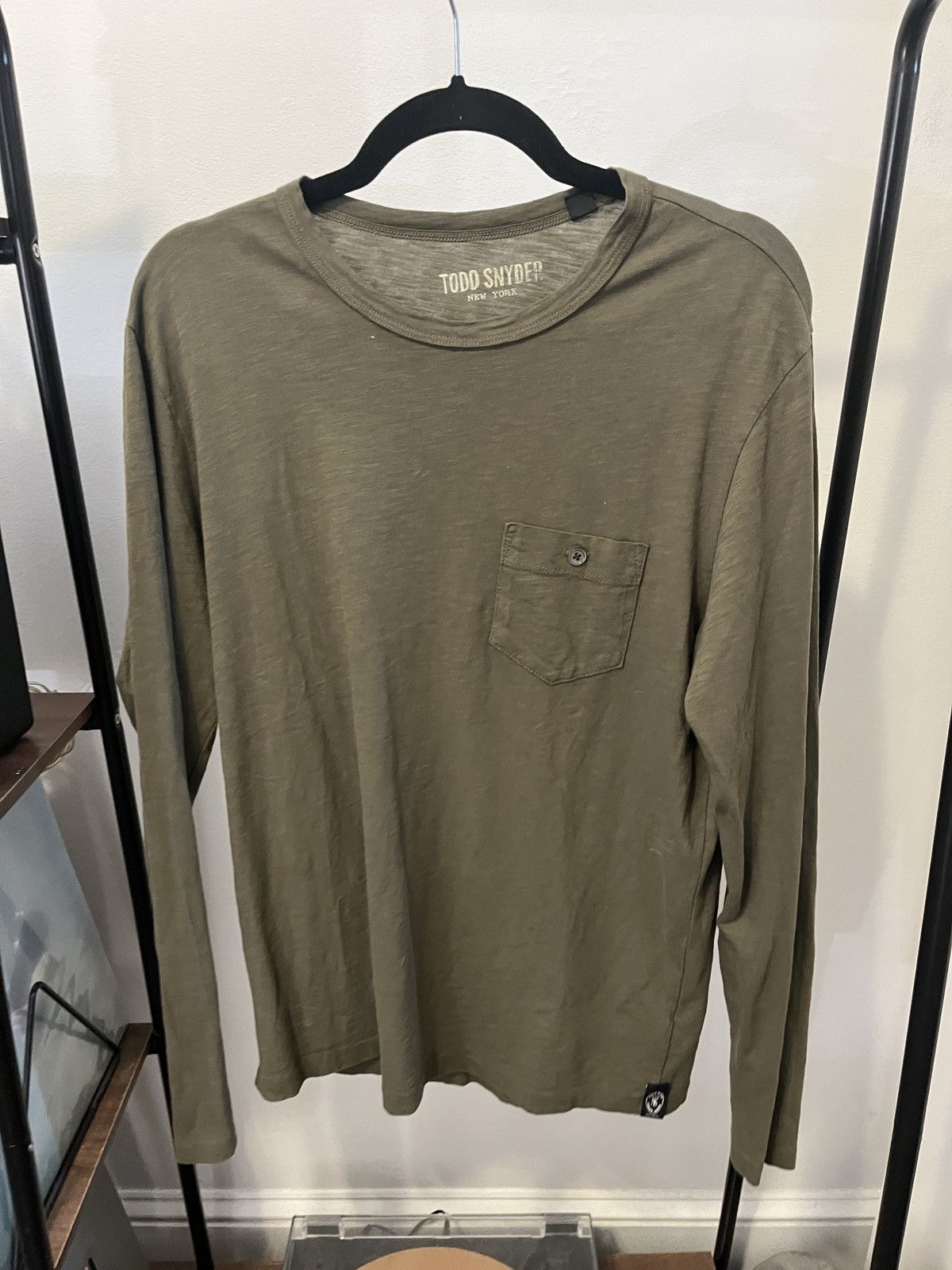 Todd Snyder Olive Long Sleeve T Shirt Todd Snyder | Grailed