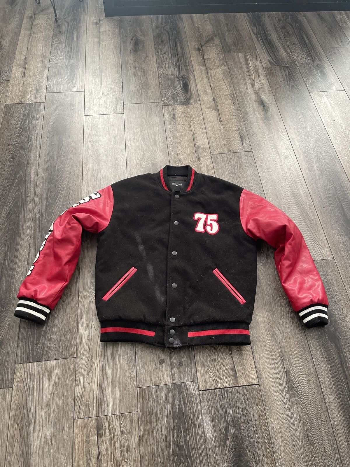 Forever 21 Varsity jacket Grailed
