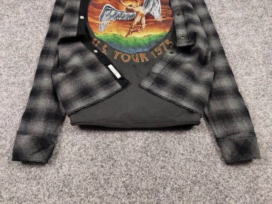Flannel Vintage Flannel Shirt Checkered Travis Scott Style Size US XL / EU 56 / 4 - 5 Thumbnail