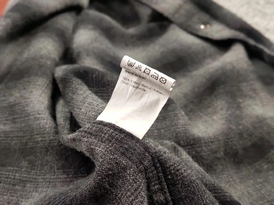 Flannel Vintage Flannel Shirt Checkered Travis Scott Style Size US XL / EU 56 / 4 - 13 Thumbnail