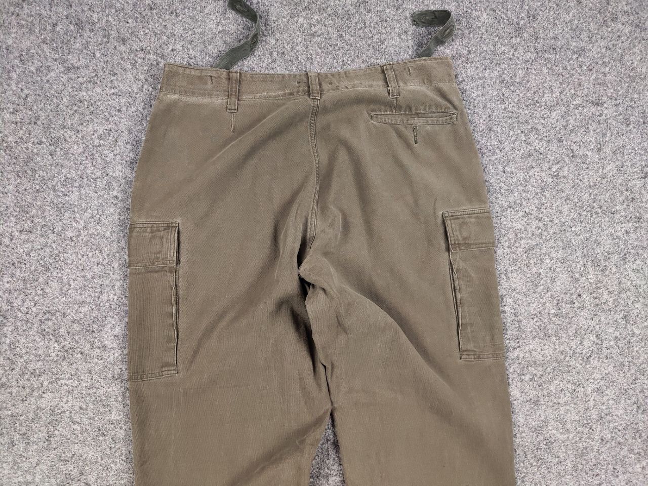Vintage 🔴 Vintage 80's German Army Military Cargo Trousers Pants Size US 34 / EU 50 - 14 Thumbnail