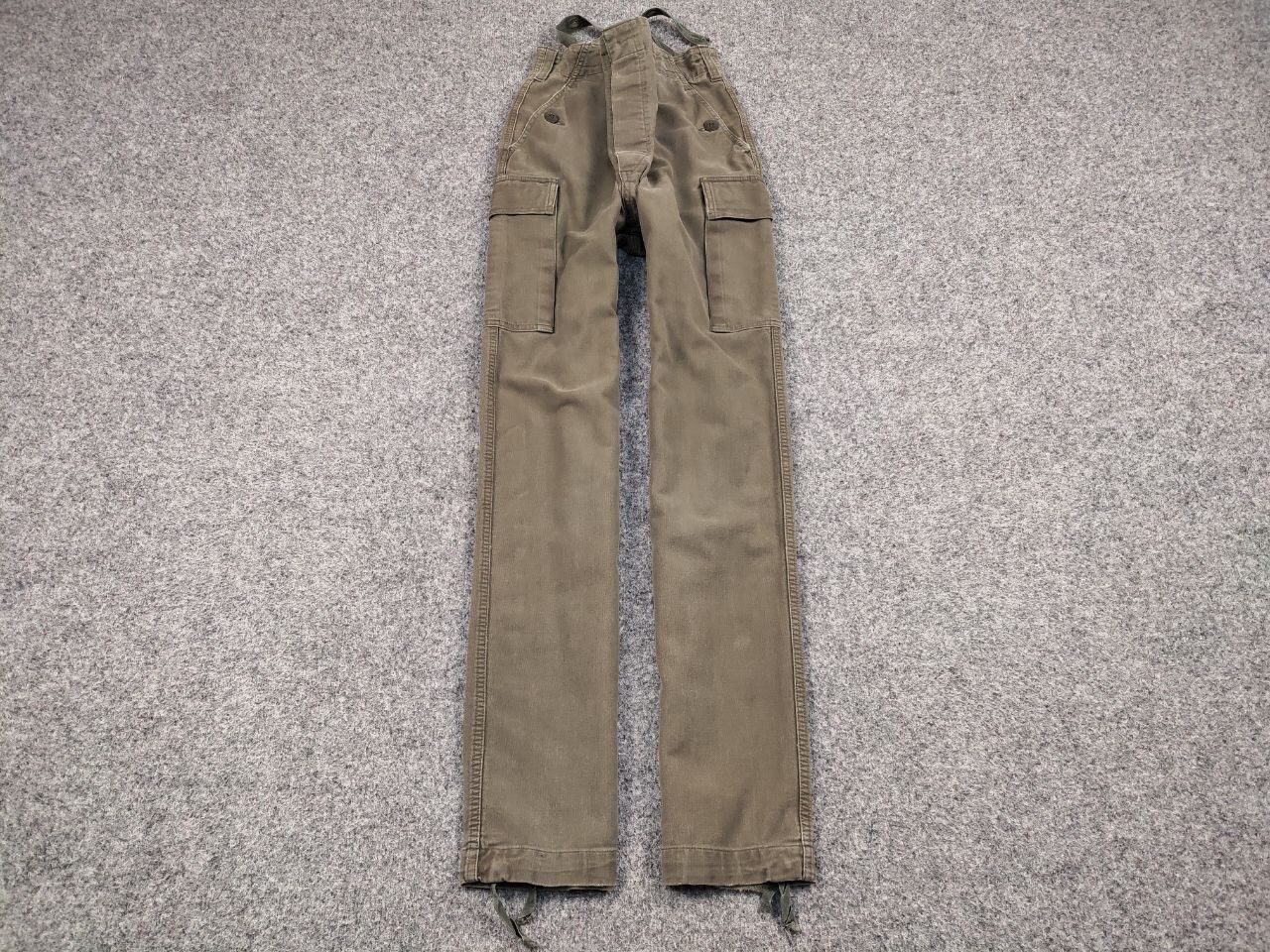 Vintage 🔴 Vintage 80's German Army Military Cargo Trousers Pants Size US 34 / EU 50 - 2 Thumbnail