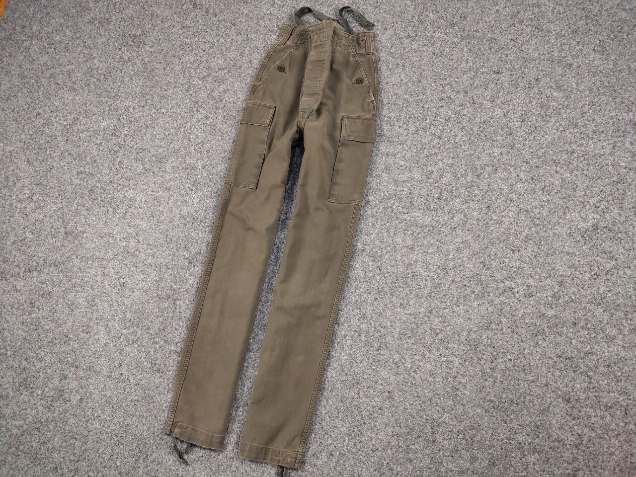 Vintage 🔴 Vintage 80's German Army Military Cargo Trousers Pants Size US 34 / EU 50 - 3 Thumbnail
