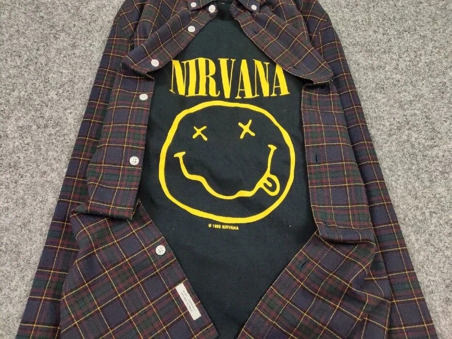 Flannel Vintage Flannel Shirt Travis Scott Style Size US M / EU 48-50 / 2 - 6 Thumbnail
