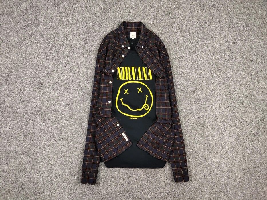 Flannel Vintage Flannel Shirt Travis Scott Style Size US M / EU 48-50 / 2 - 1 Thumbnail
