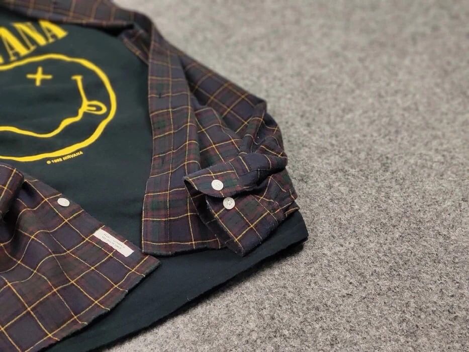 Flannel Vintage Flannel Shirt Travis Scott Style Size US M / EU 48-50 / 2 - 10 Thumbnail