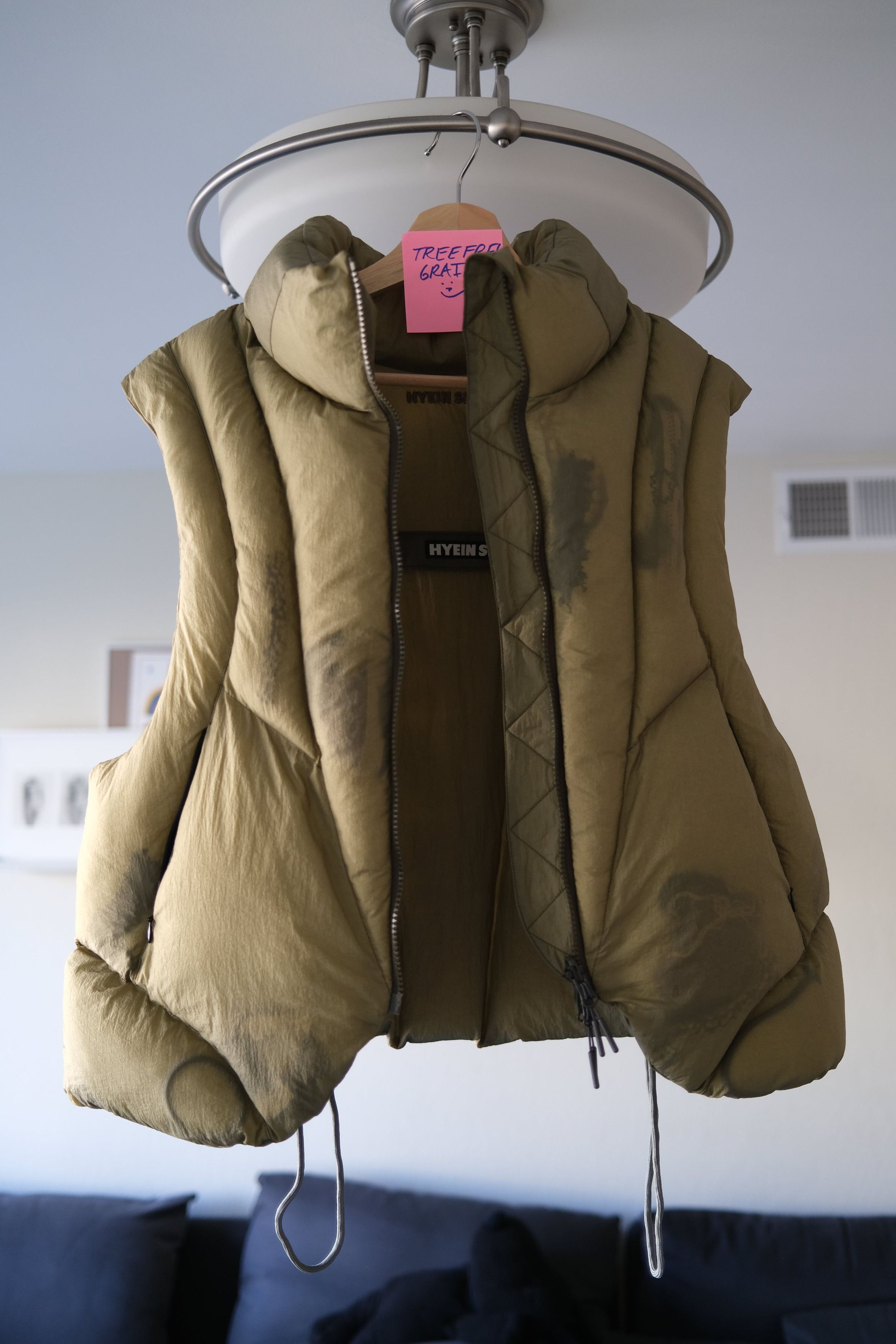 Hyein Seo Reversible Padded Vest | Grailed