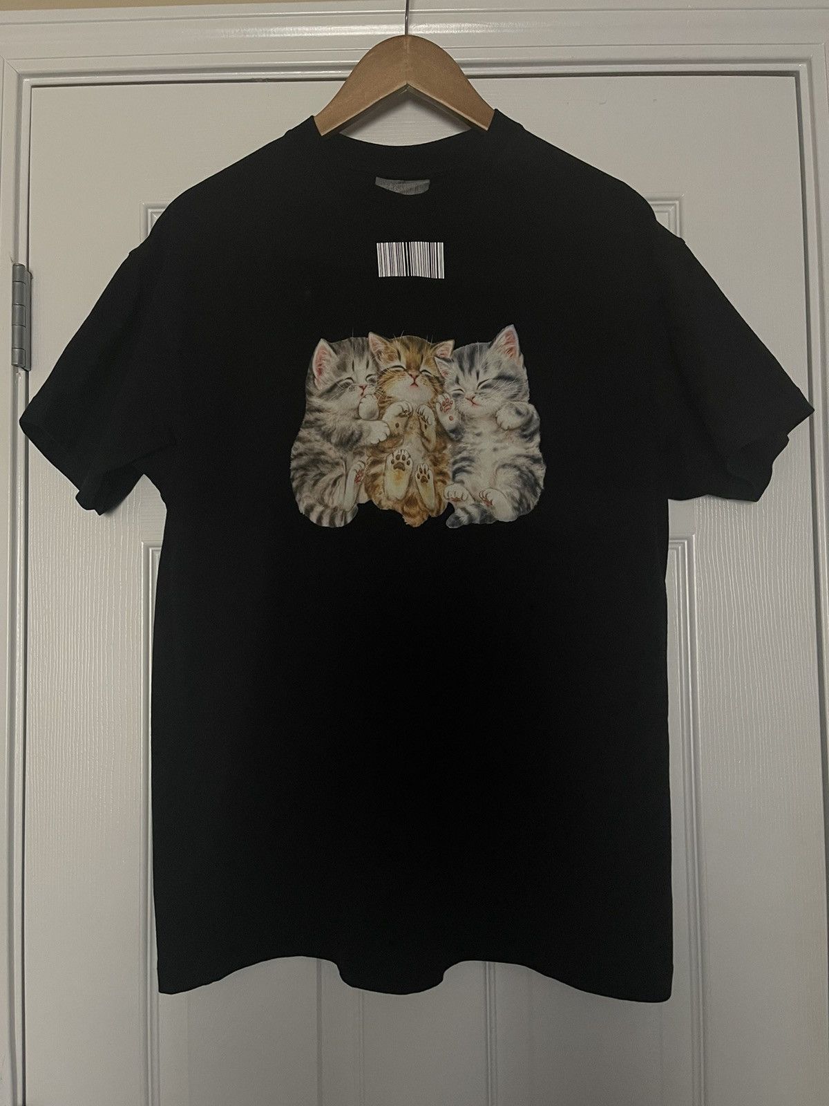 VTMNTS × Vetements Vetements Kayomi Harai Cat T Shirt | Grailed 